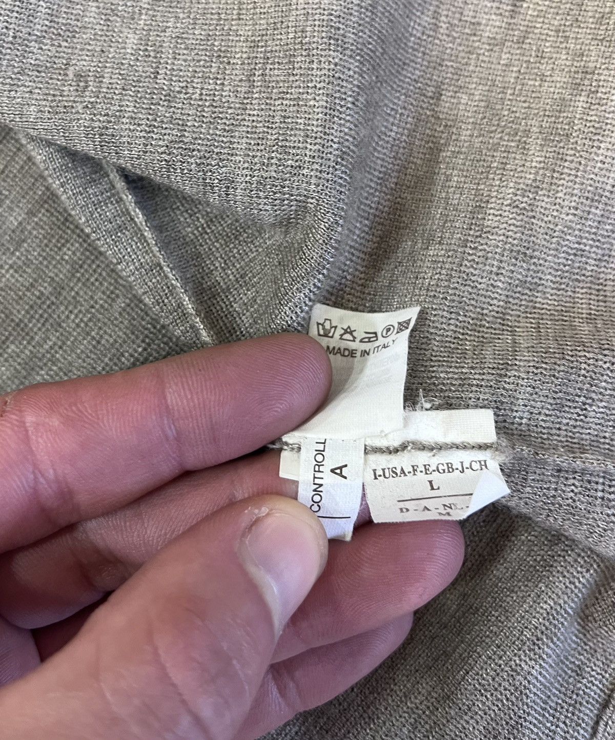 Brunello Cucinelli Brunello Cucinelli Beige Cardigan Cashmere Silk M/L Italy Size L / US 10 / IT 46 - 7 Thumbnail