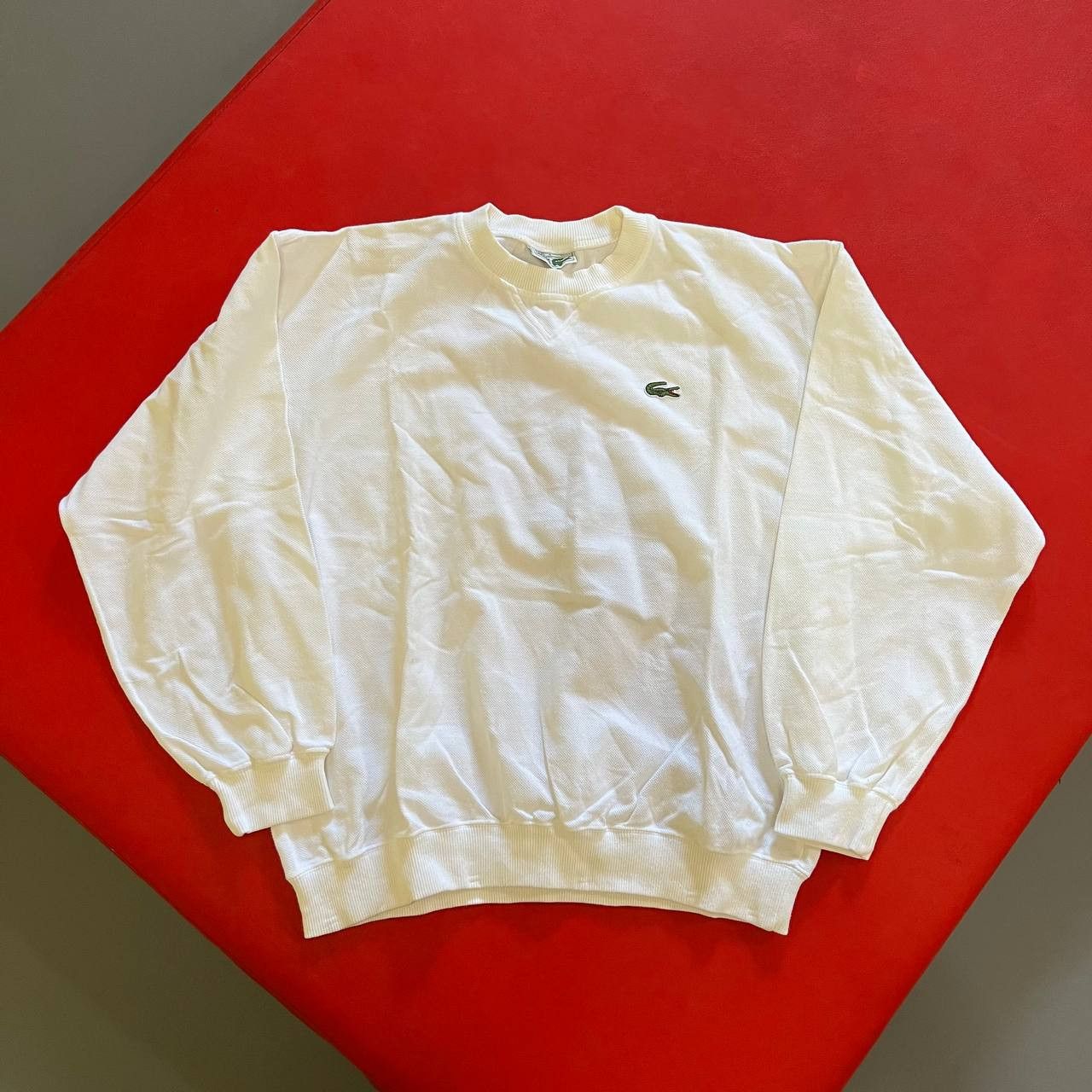 Lacoste Vintage Lacoste sweater Sz S Size US S / EU 44-46 / 1 - 1 Thumbnail
