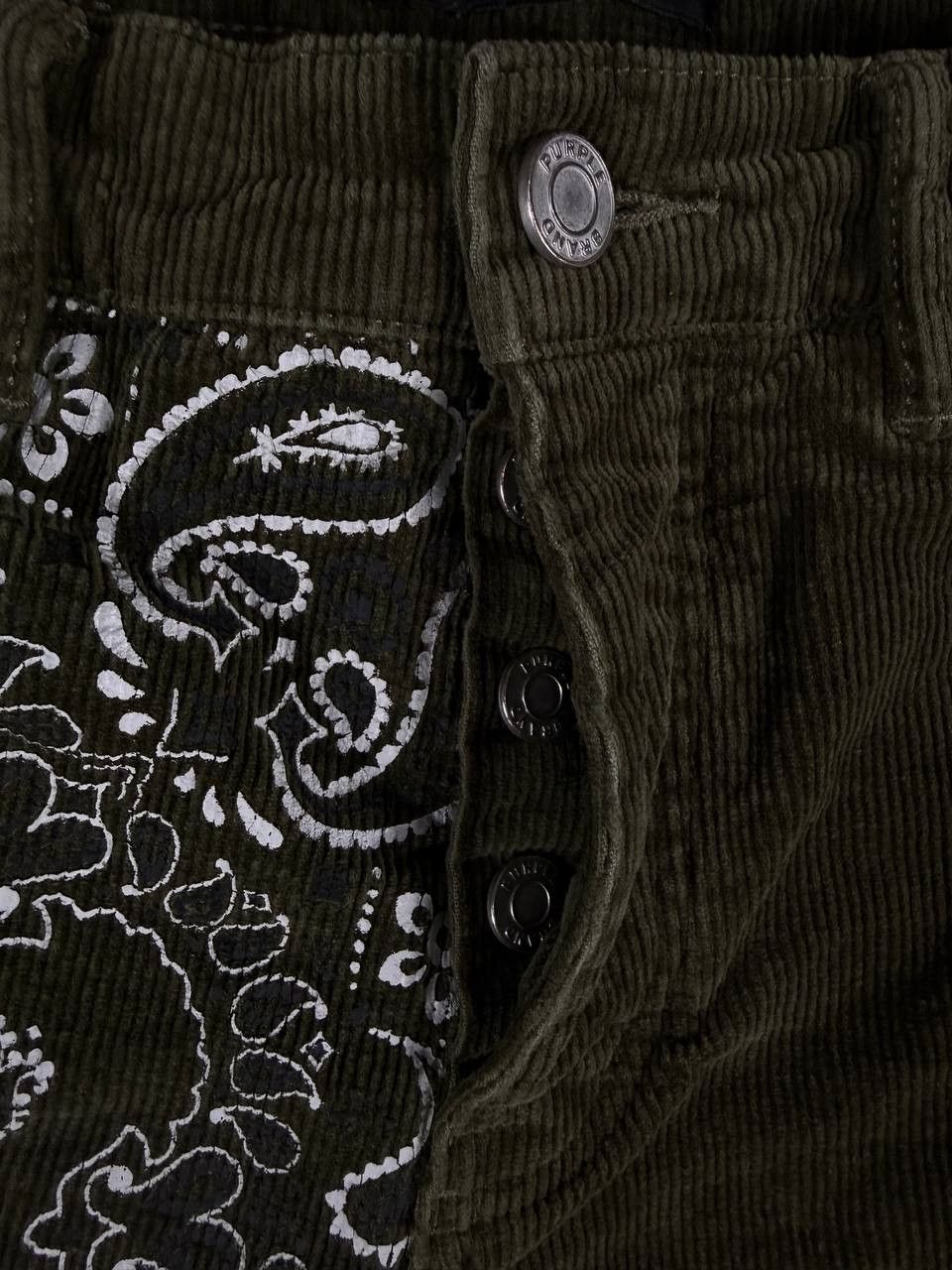 Purple Brand Purple Brand Bandana Print Corduroy Pants Size US 30 / EU 46 - 4 Thumbnail