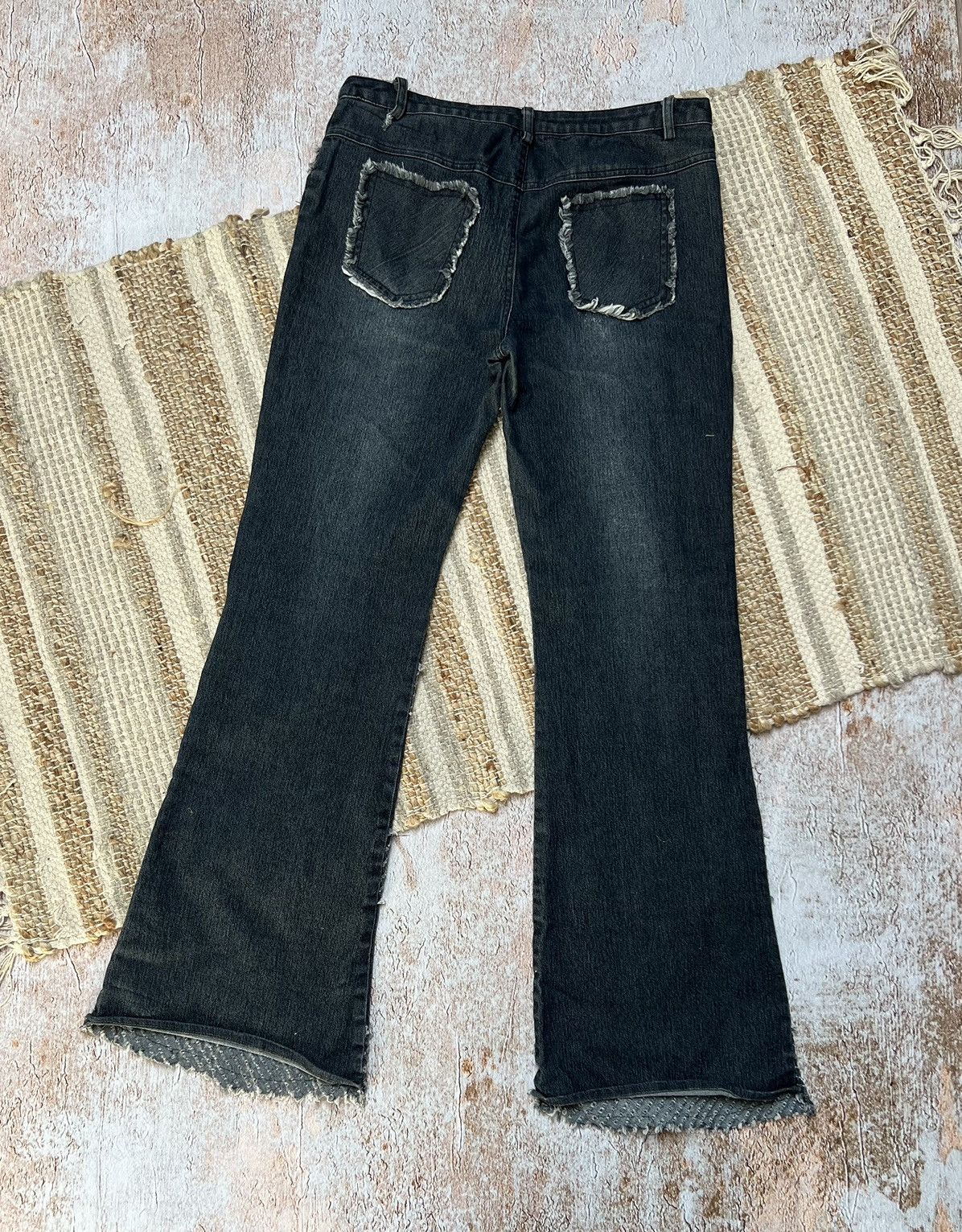 Japanese Brand × Vintage Vintage Japanese style flare jeans Size US 29 - 5 Thumbnail