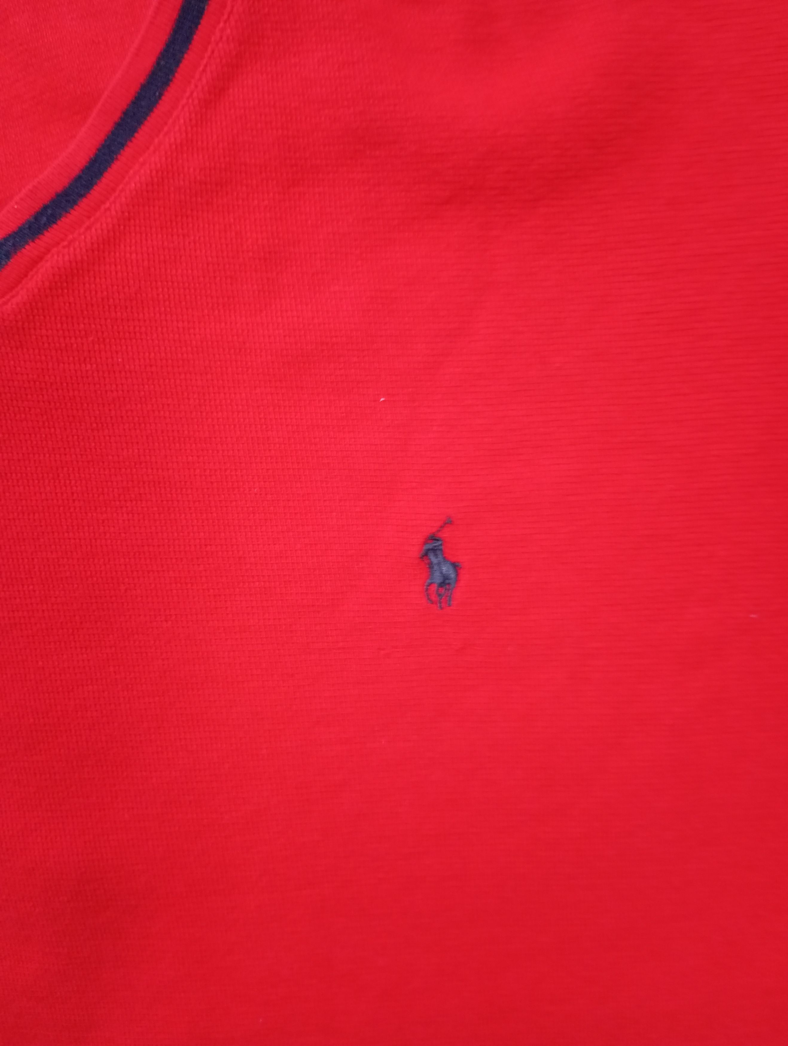 Polo Ralph Lauren Polo Ralph Lauren V-neck T-Shirt Vintage 90's Size US L / EU 52-54 / 3 - 6 Thumbnail