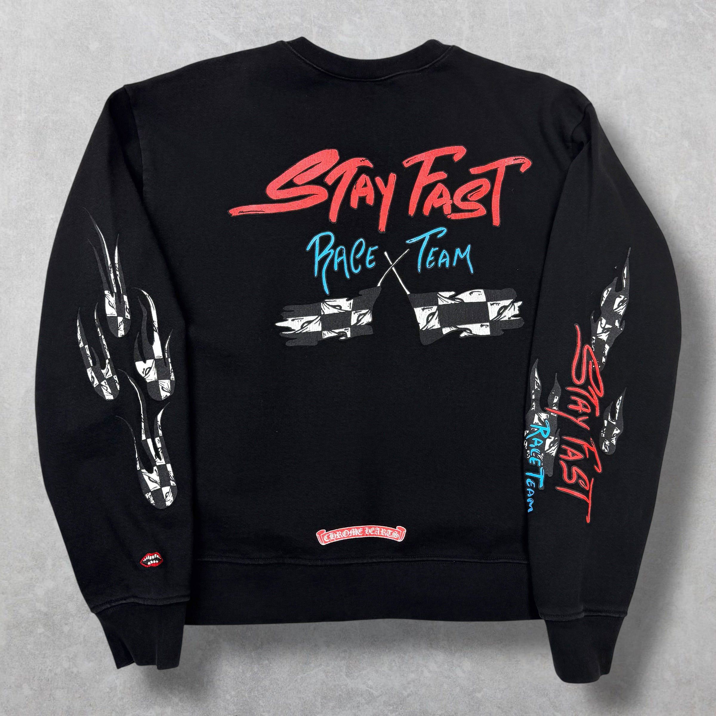 Chrome Hearts Chrome Hearts Matty Boy Stay Fast Crewneck S Size US S / EU 44-46 / 1 - 2 Thumbnail