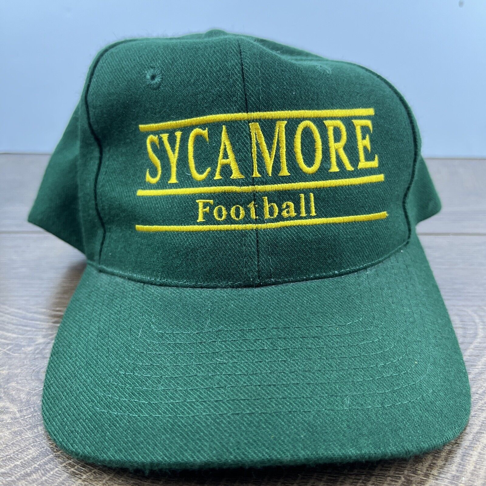 Other Sycamore Footballl Hat Sycamore Green Hat Snapback Adjustabl Size ONE SIZE - 2 Thumbnail