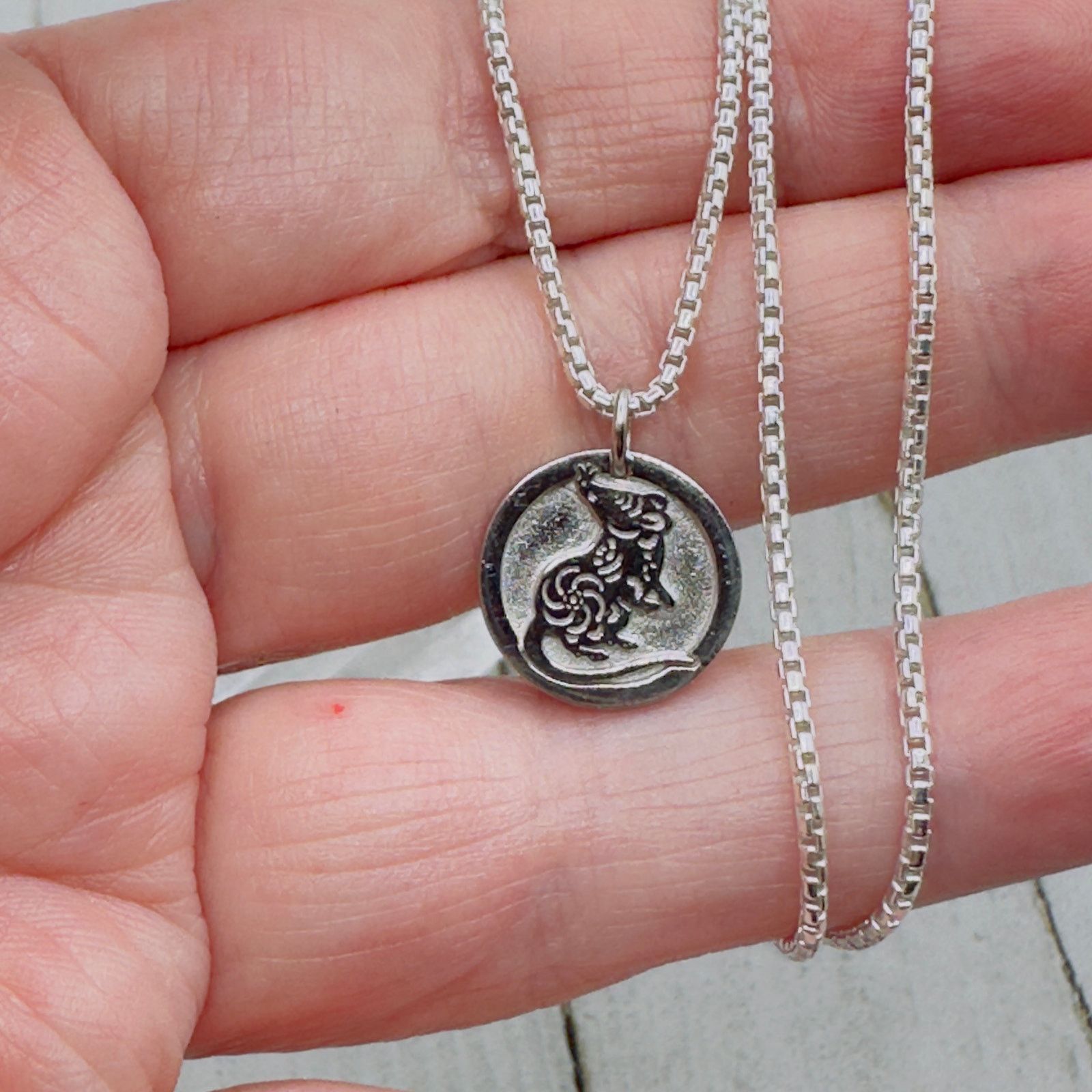 The Unbranded Brand Chinese Zodiac Year of The Rat Necklace Size ONE SIZE - 4 Thumbnail