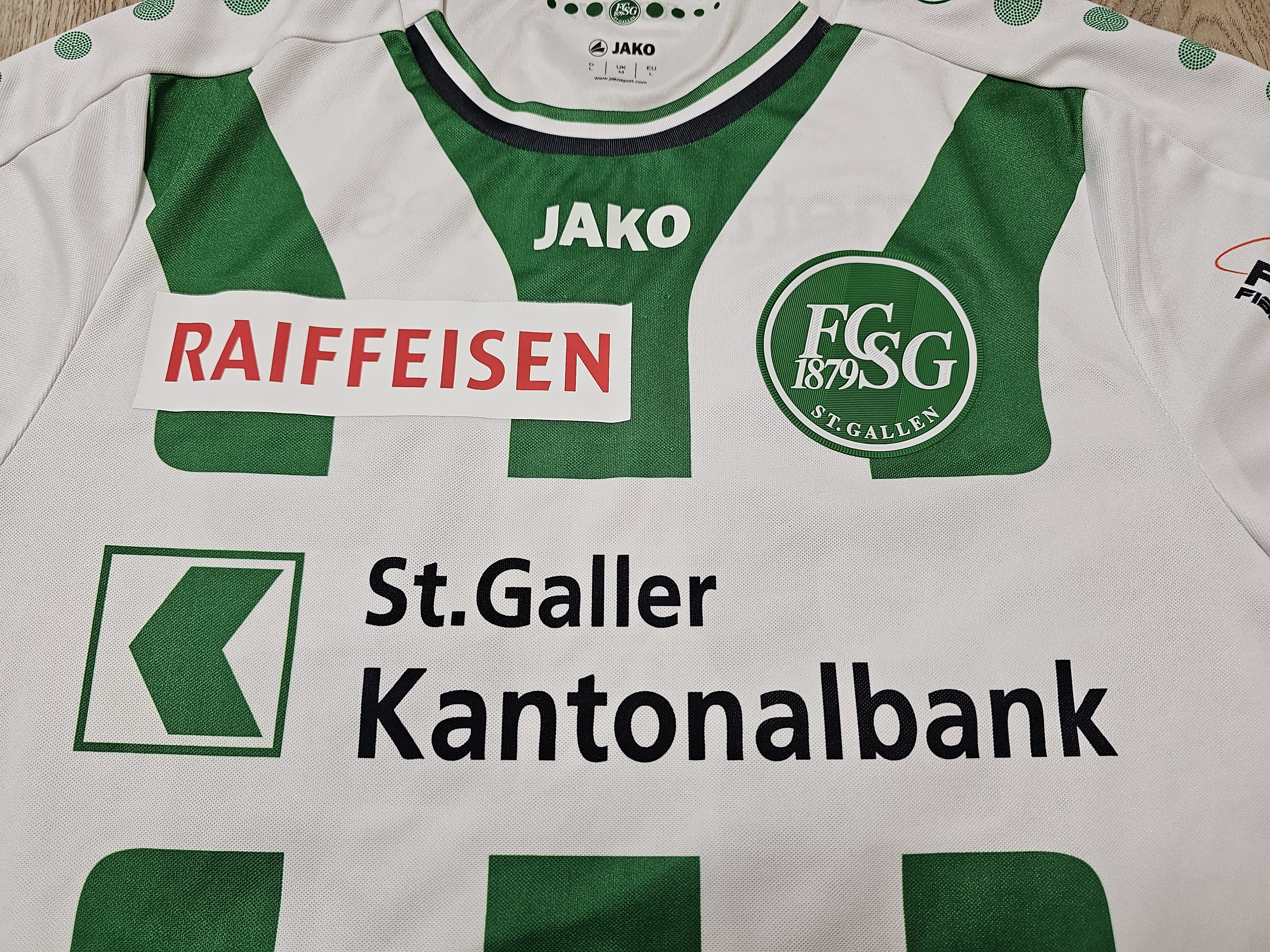 All Sport ST GALLEN 2015 2016 HOME FOOTBALL SHIRT SOCCER JERSEY Size US M / EU 48-50 / 2 - 3 Thumbnail