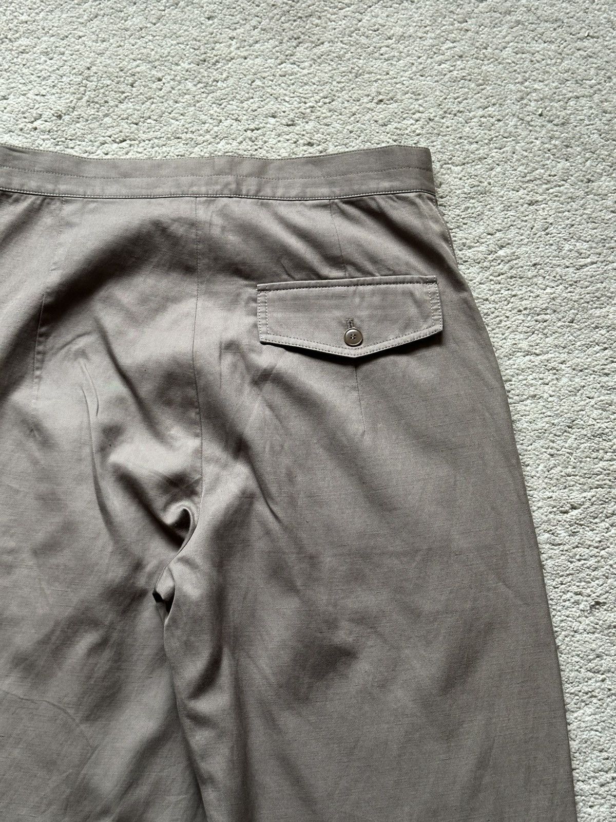 Helmut Lang SS2016 Helmut Lang Mix Linen Fatigue Balloon Pant Size US 29 - 4 Thumbnail