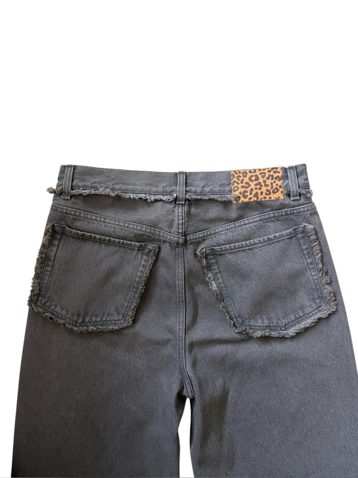 Alanui Alanui Made in Italy Free Horizons Jeans Grey Size 26 Size 26" / US 2 / IT 38 - 10 Thumbnail
