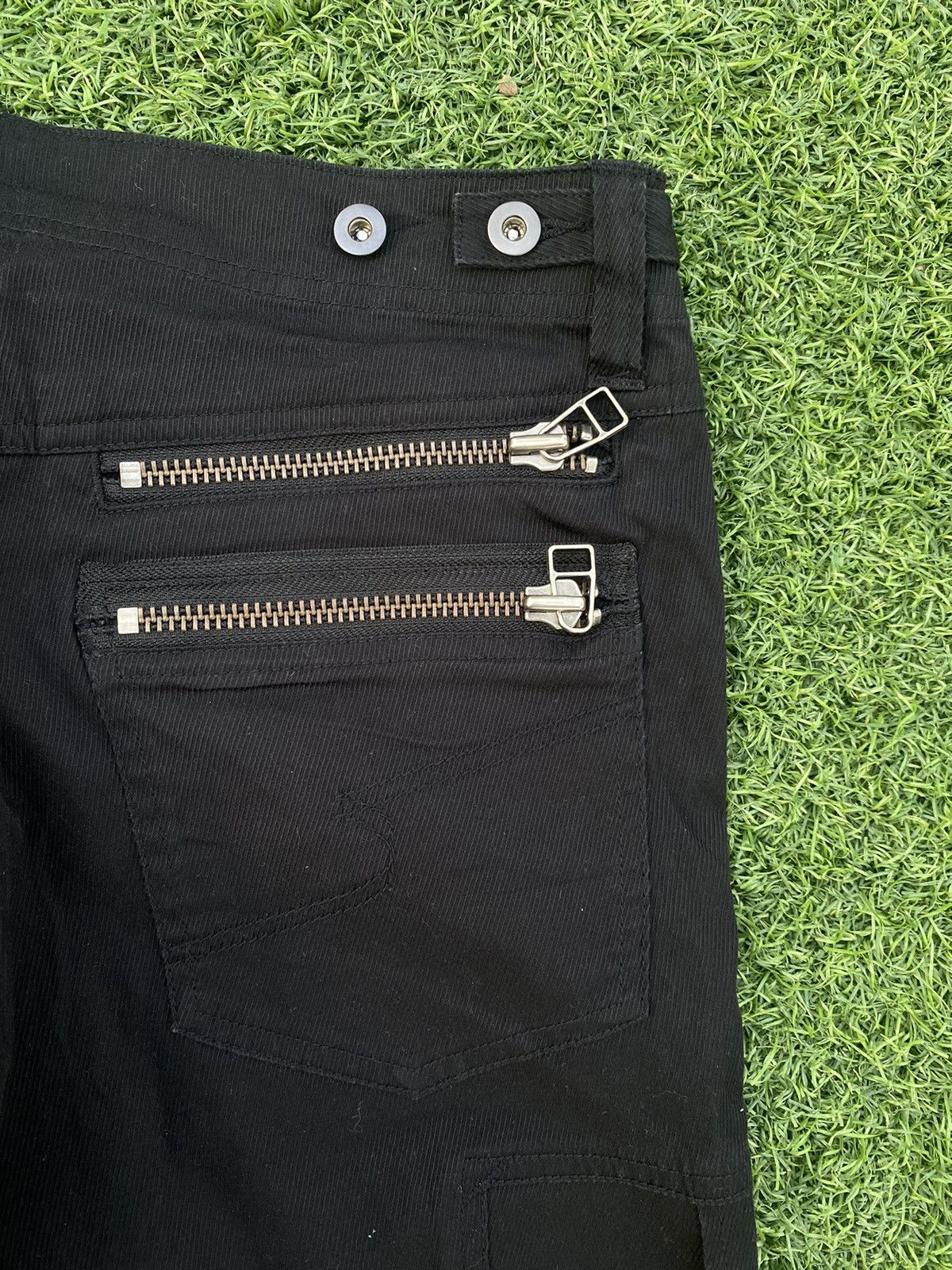 If Six Was Nine × Japanese Brand × semanticdesign RARE SEMANTIC DESIGN BLACK MULTI POCKET PANTS Size US 32 / EU 48 - 4 Thumbnail