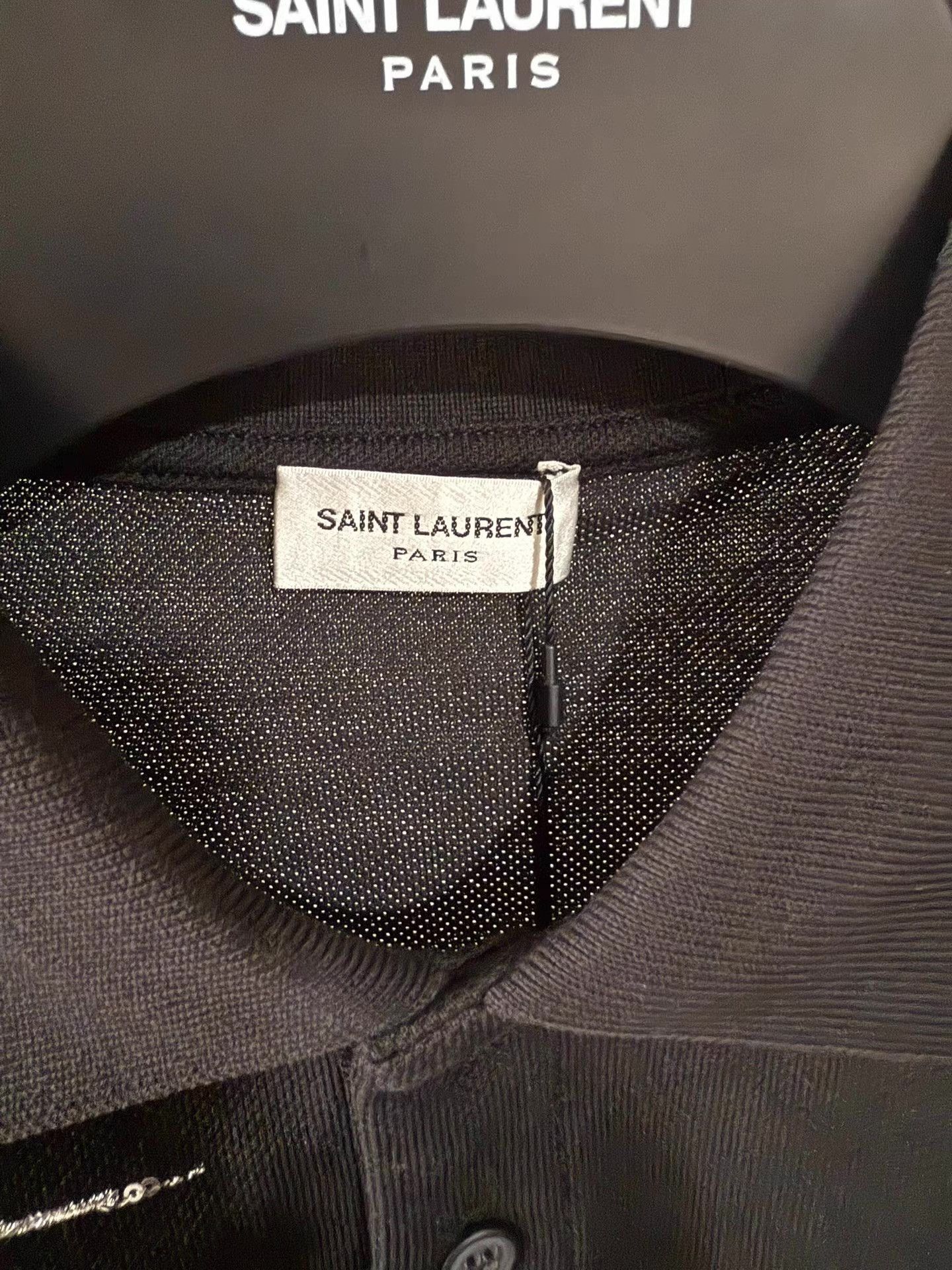 Saint Laurent Paris Saint Laurent Men's Runway Polo Shirt Ｑ22 Size US M / EU 48-50 / 2 - 3 Thumbnail