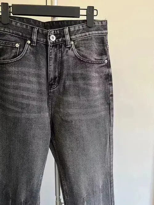 Japanese Brand yuppie distressed washed flared jeans Size US 34 / EU 50 - 4 Thumbnail