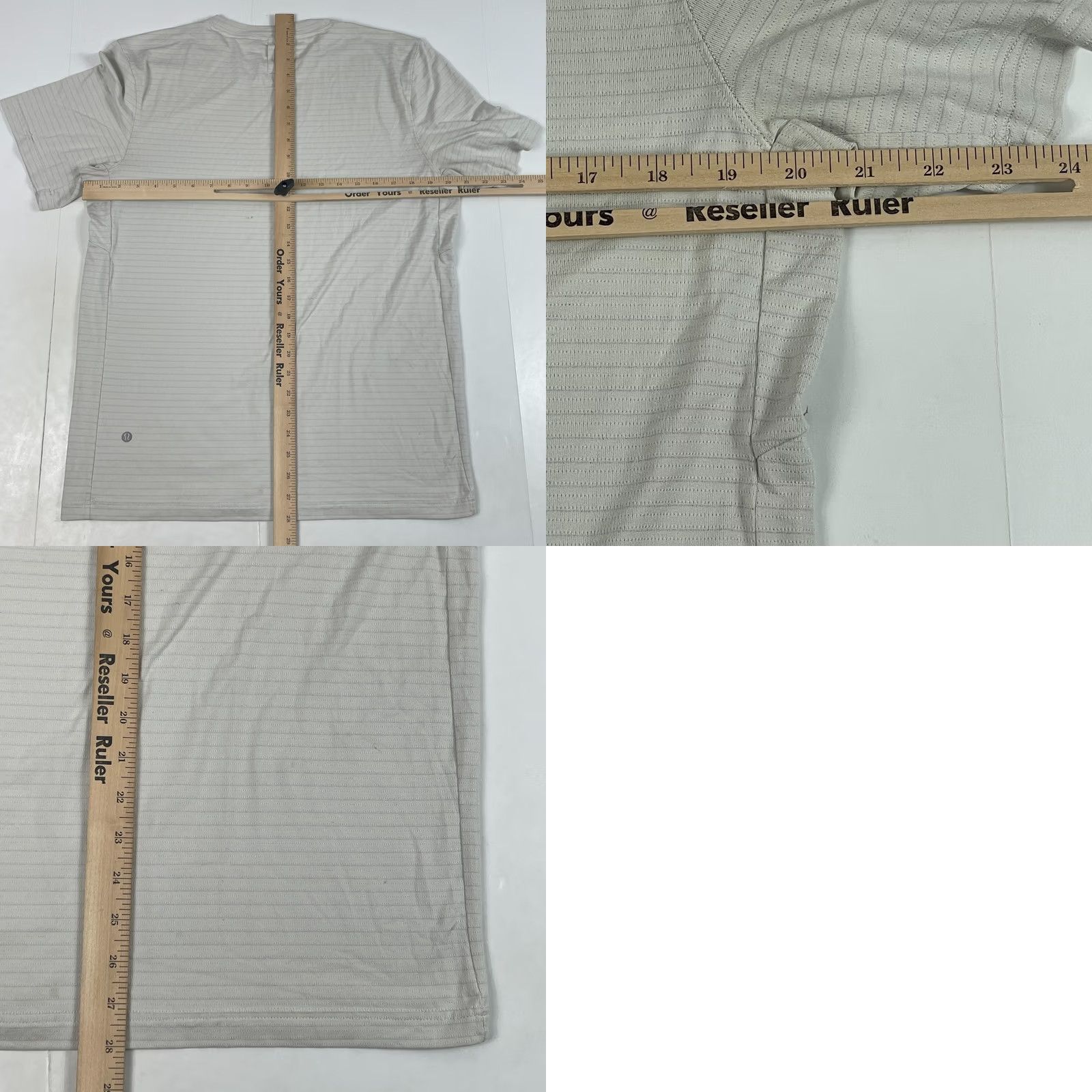 Lululemon Lululemon Shirt Mens Large Beige Drysense Short Sleeve Workout Gym Stretch Yoga Size US L / EU 52-54 / 3 - 9 Thumbnail