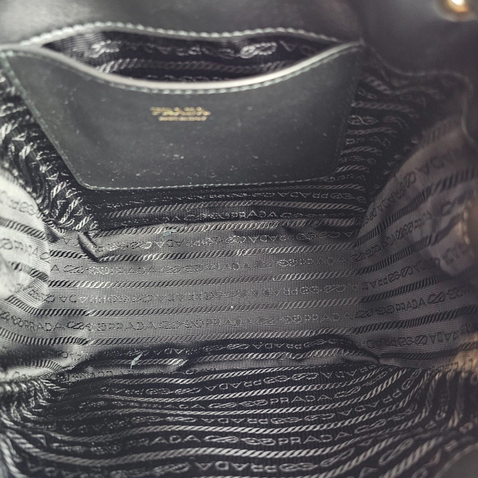 Prada PRADA Darling Mini $2850 Black Leather Bucket Bag New & Auth Size ONE SIZE - 8 Thumbnail
