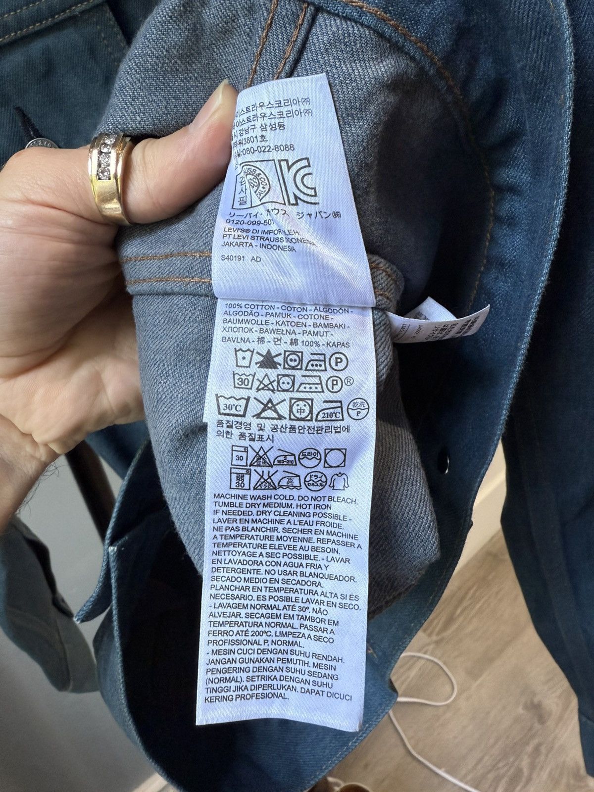 Levi's Levi’s Blue Denim Jacket Size US S / EU 44-46 / 1 - 7 Thumbnail