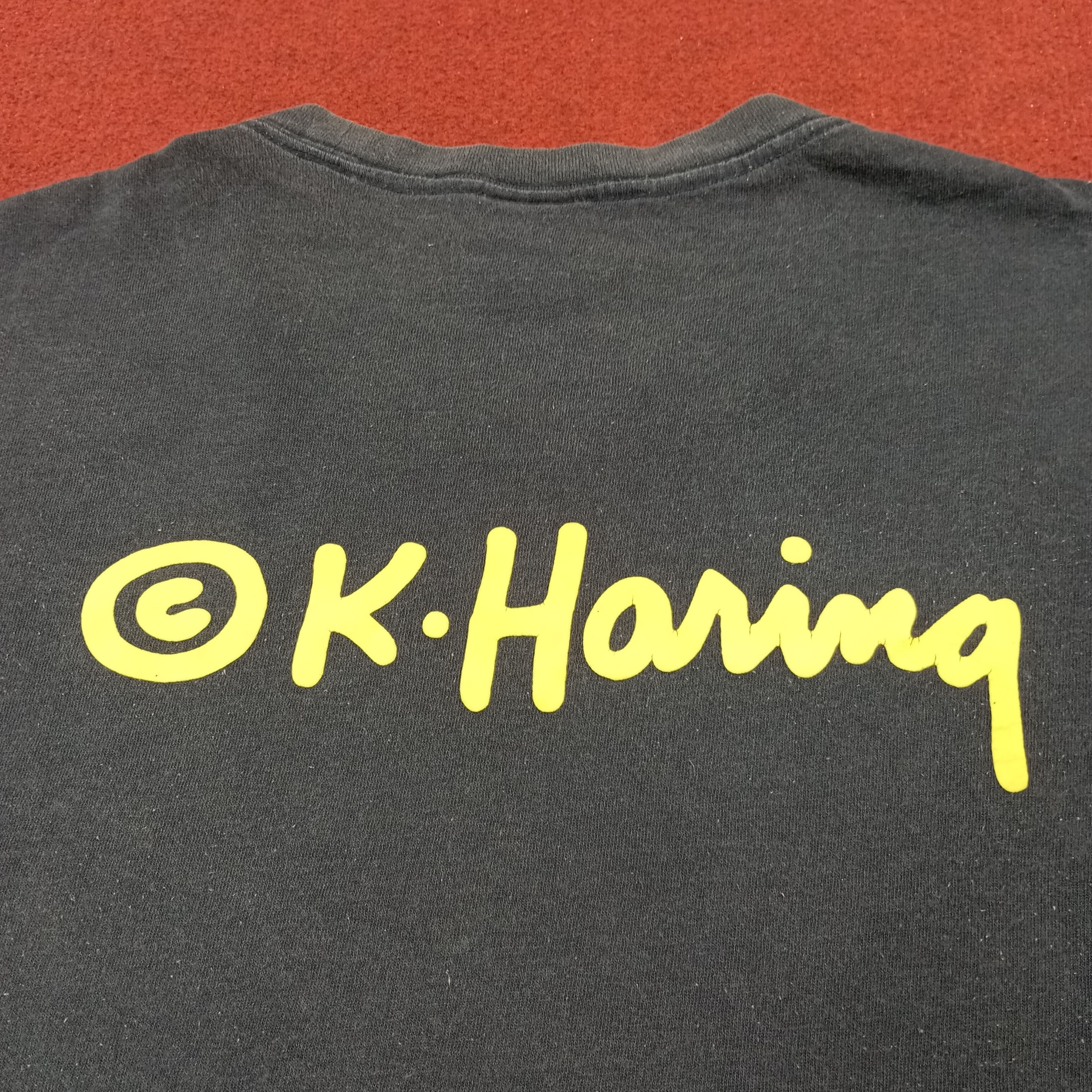 Keith Haring × Vintage Keith Haring Wild Oats X Japanese Brand Tshirt Size US L / EU 52-54 / 3 - 4 Thumbnail