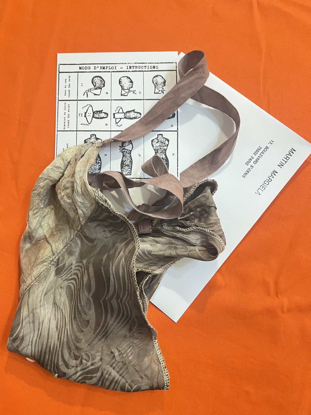 Maison Margiela MAISON MARGIELA scarf top P/E 1992 reedition 1994 Size ONE SIZE - 4 Thumbnail