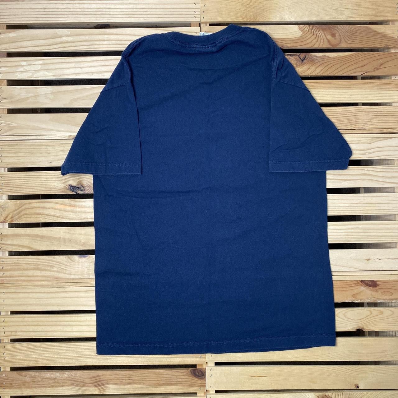 AAA Vintage Elvis Presley Navy Blue Pop Star Tee Size Large Size US L / EU 52-54 / 3 - 2 Thumbnail
