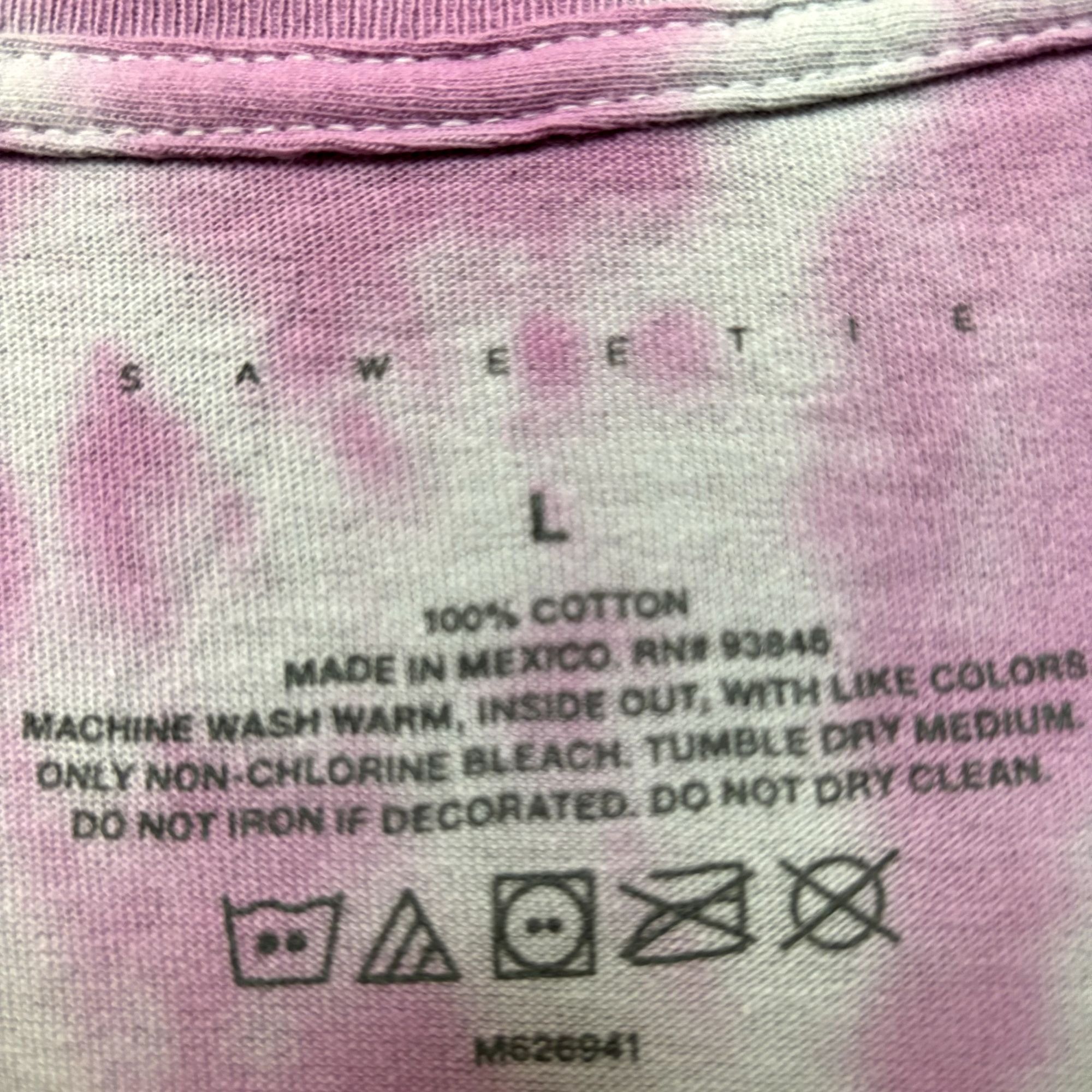 Rap Tees Saweetie Icy Wifey High Maintenance ICY GRL Rap Tie Dye L Size US L / EU 52-54 / 3 - 4 Thumbnail