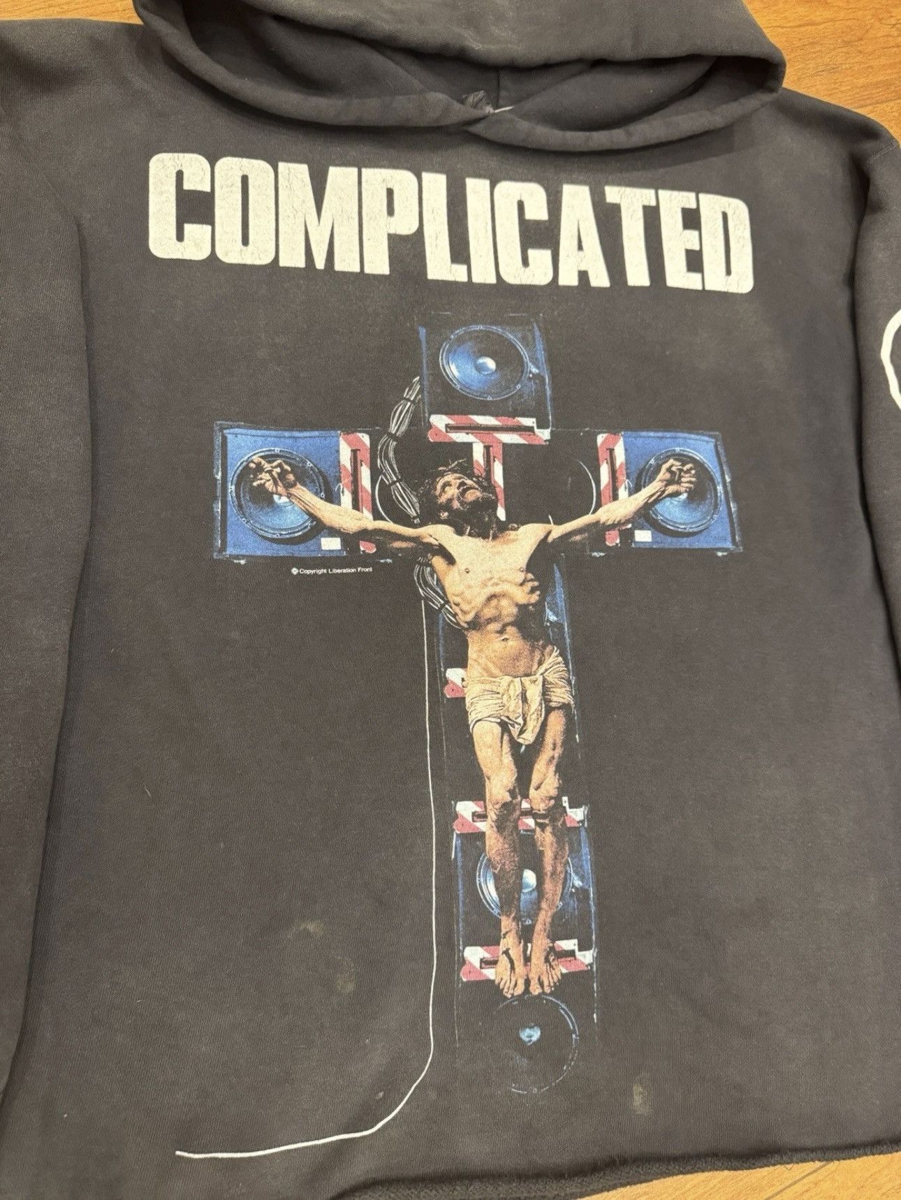 Saint Michael Saint Michael x READYMADE Complicated Jesus Hoodie Size L Size US L / EU 52-54 / 3 - 2 Thumbnail