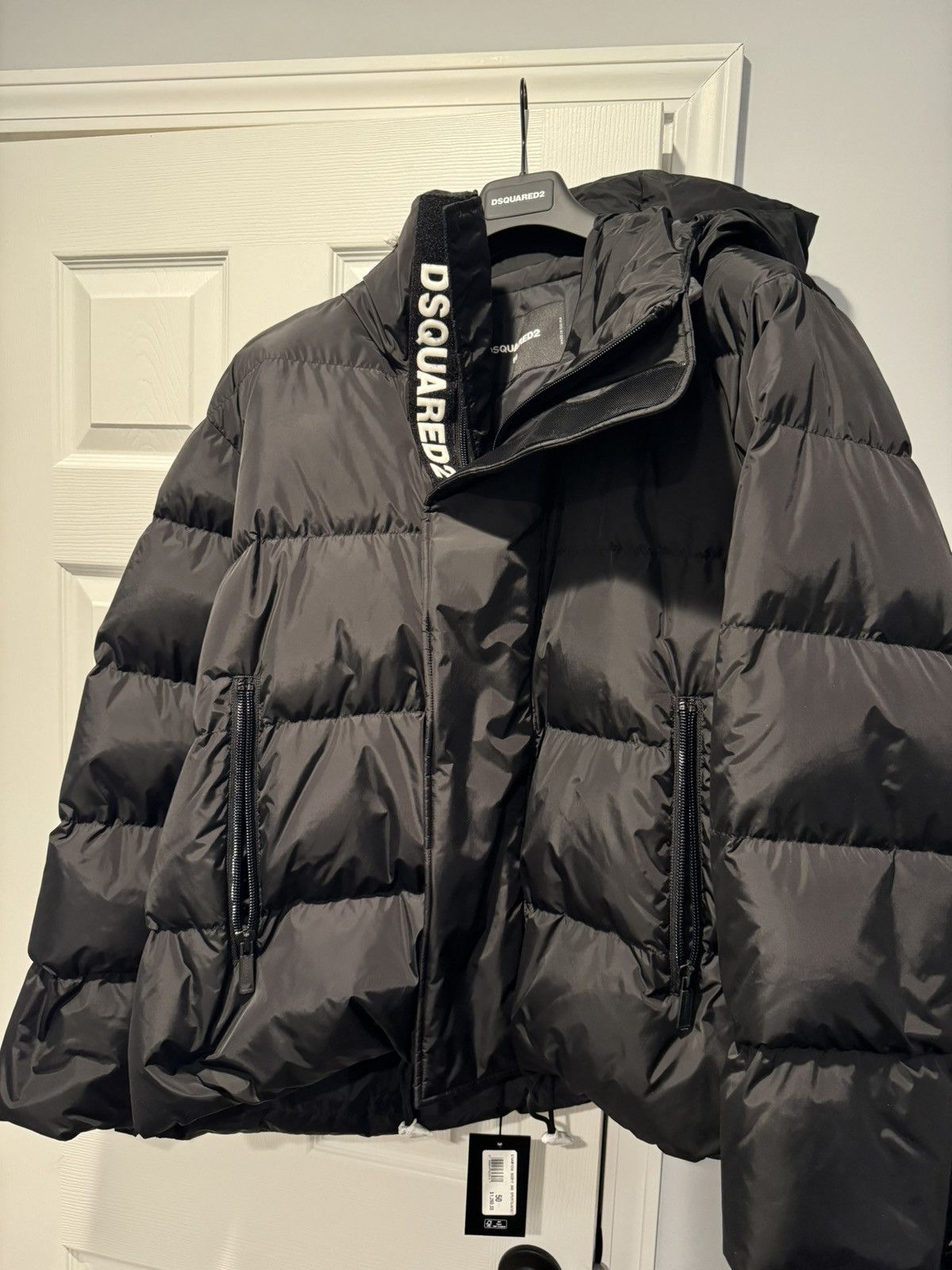Dsquared2 DSQUARED2 LOGO ZIP PUFFER Size US M / EU 48-50 / 2 - 8 Thumbnail