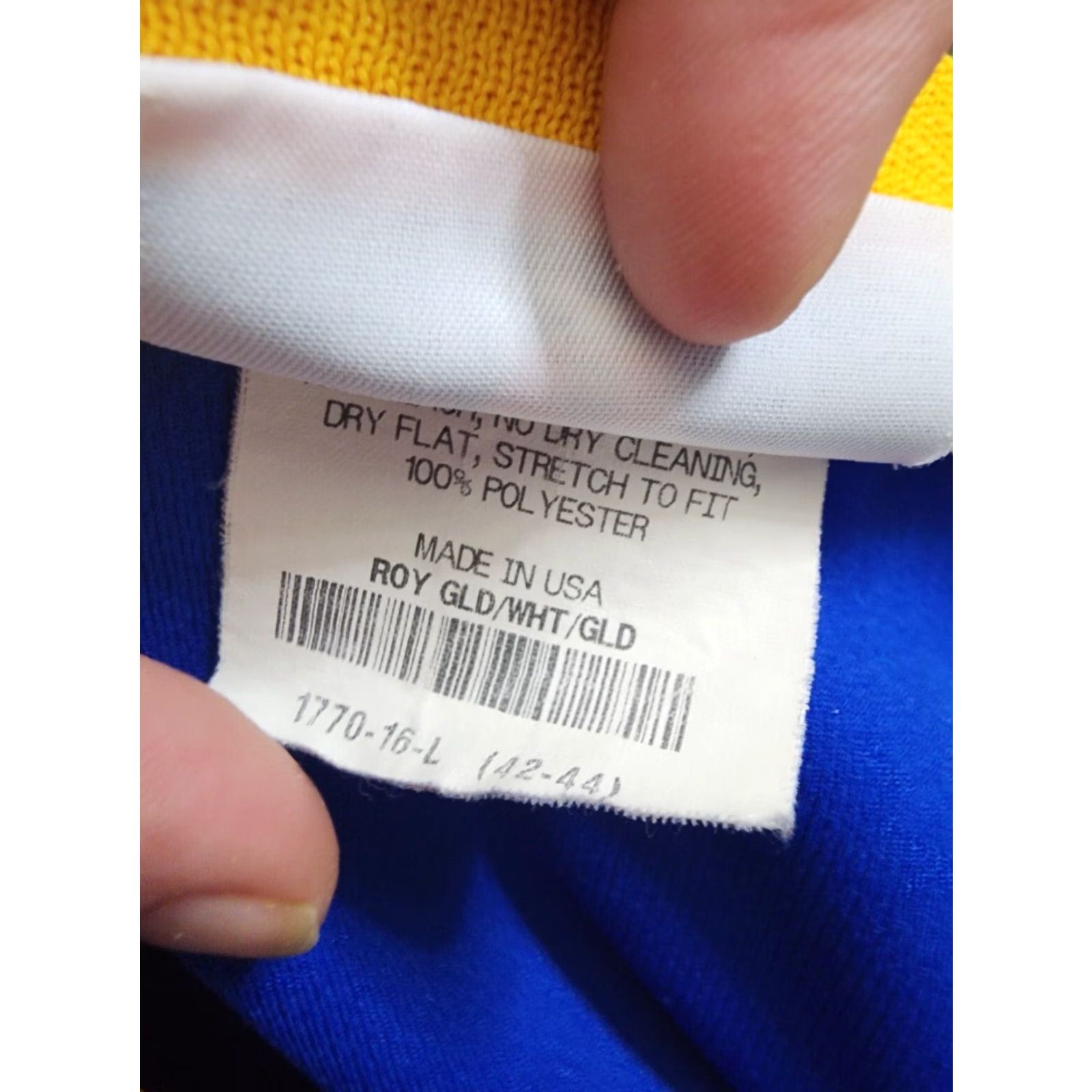 Vintage VINTAGE Teamwork Athletic Men's Ringer Jersey Softball Pullover L Blue Activewear Size US L / EU 52-54 / 3 - 5 Thumbnail