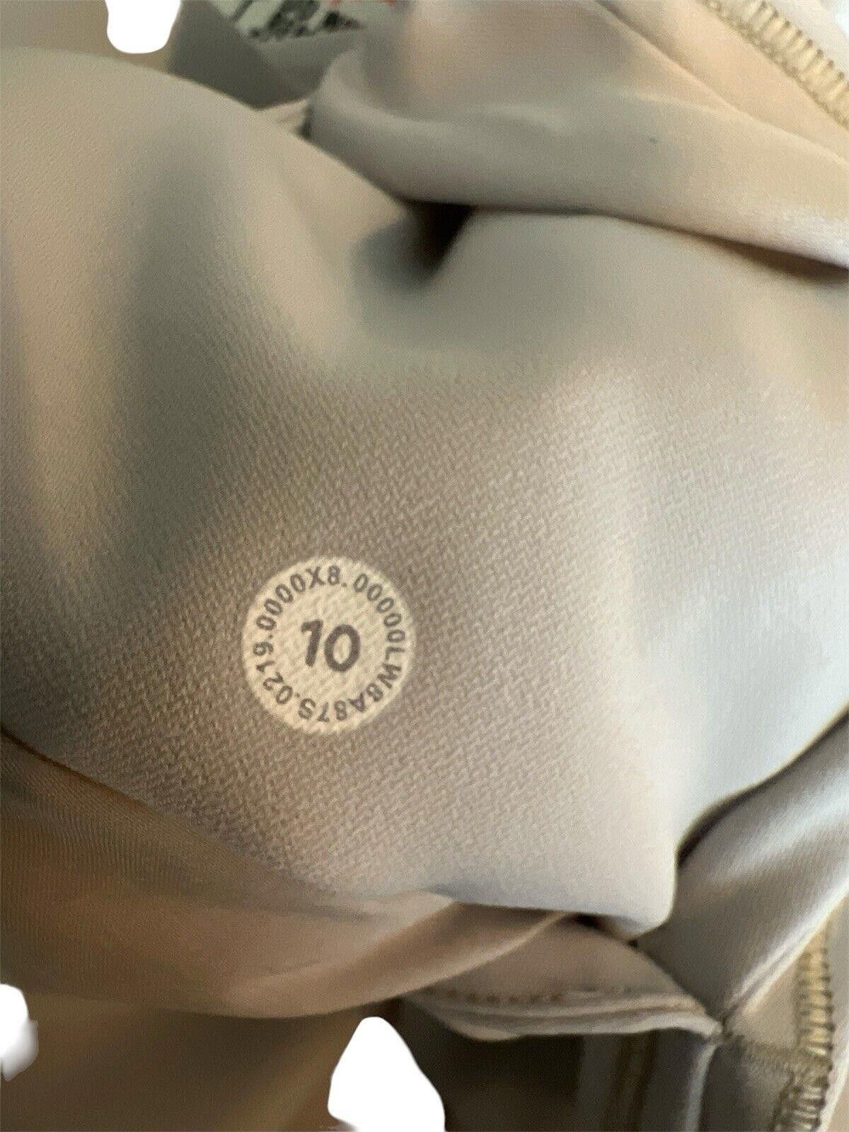 Designer Lululemon On The Fly Skirt *Woven Silverstone Sz 10 Size 32" / US 10 / IT 46 - 7 Thumbnail
