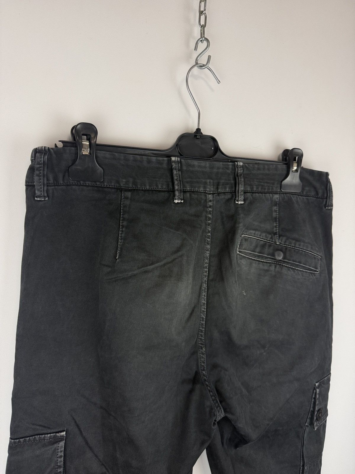 Stone Island Black Stone Island cargo trousers Size US 32 / EU 48 - 6 Thumbnail
