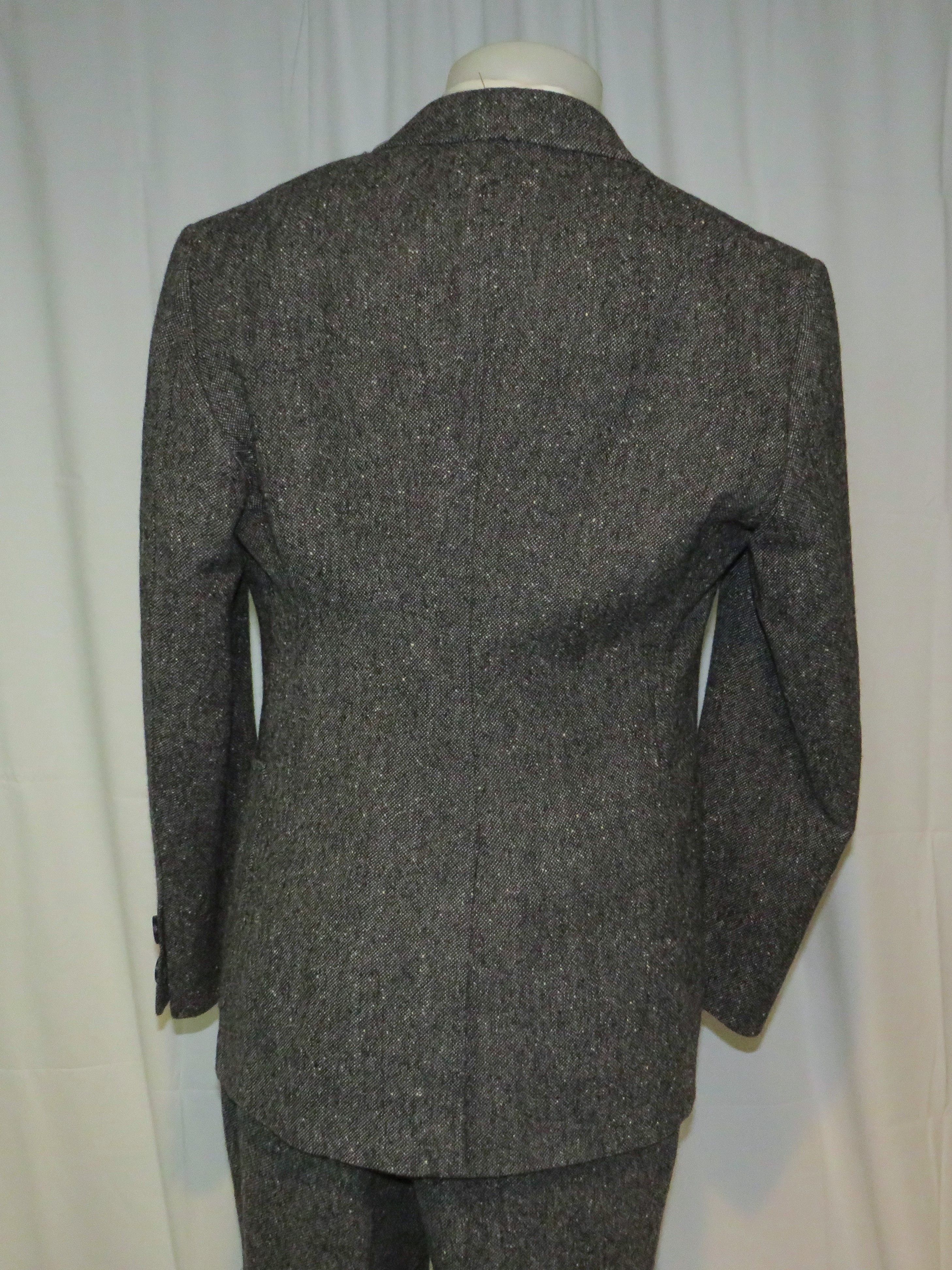 Tom Ford Current Gray Donegal Tweed Two Button Suit 44R Size 44R - 10 Thumbnail