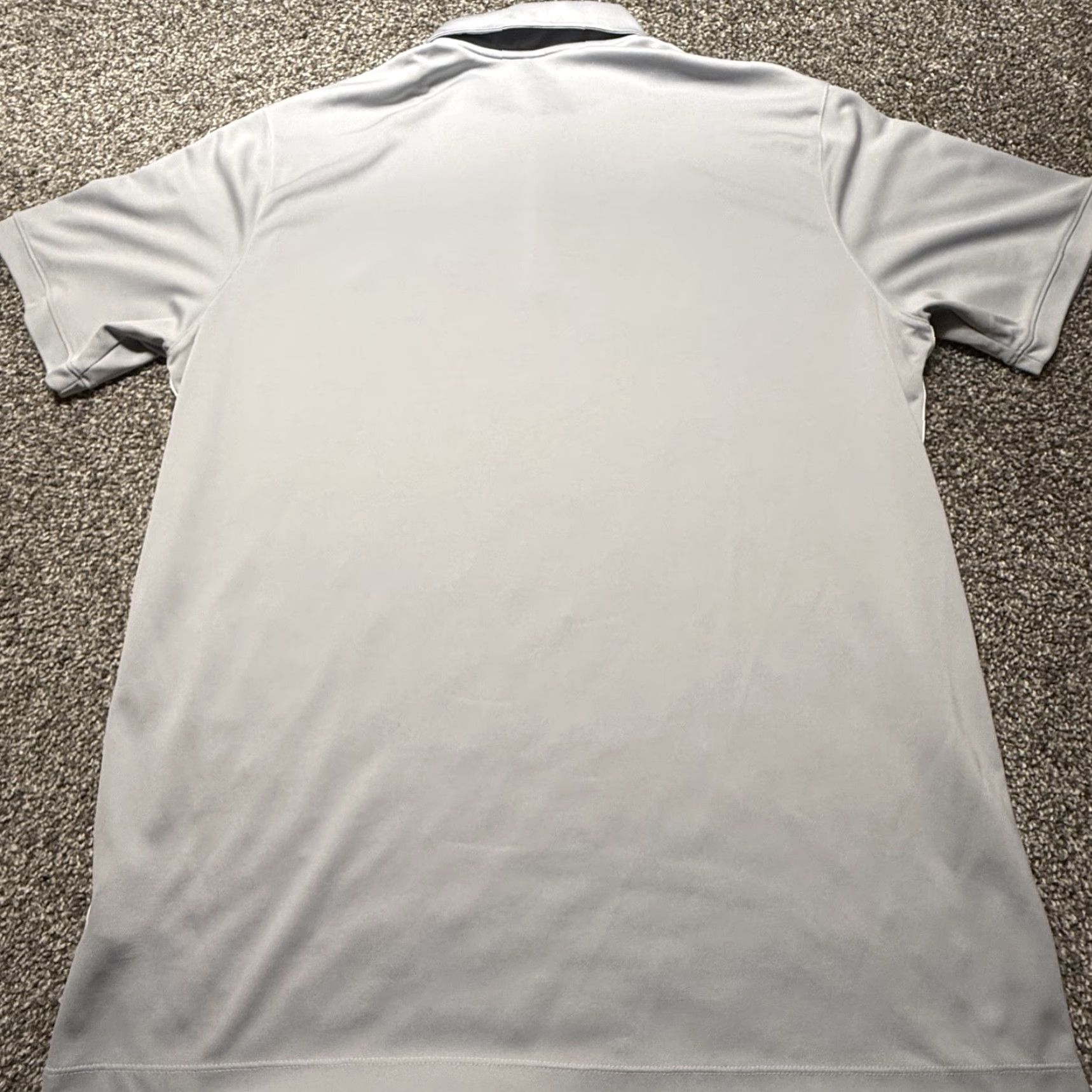Nike Nike Golf Polo Shirt Mens XL White Dri-FIT Colorblock Logo Mac Haik 746101 Size US XL / EU 56 / 4 - 6 Thumbnail
