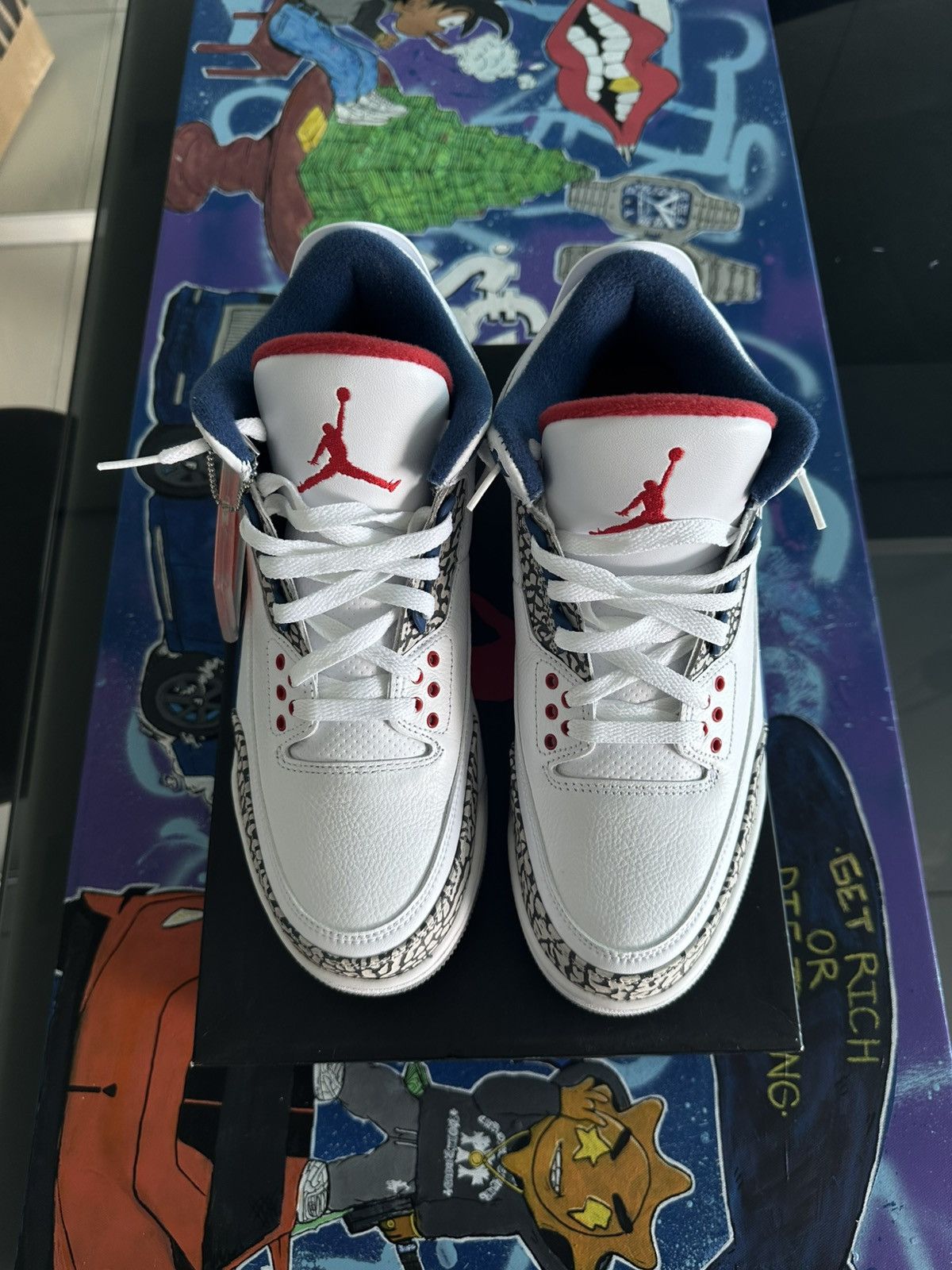 Jordan Brand Jordan 3 true blue 2016 Size US 9 / EU 42 - 1 Thumbnail