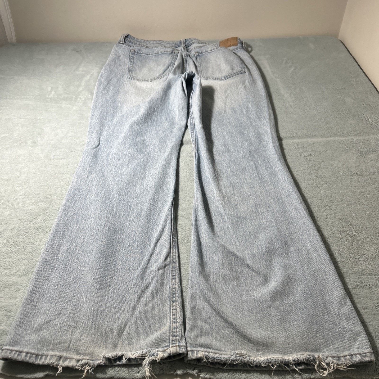 JNCO Aeropostale Beyond Baggy Bell Bottom Jeans 36x33 Flare Dojo Size 36" / US 14 / IT 50 - 2 Thumbnail