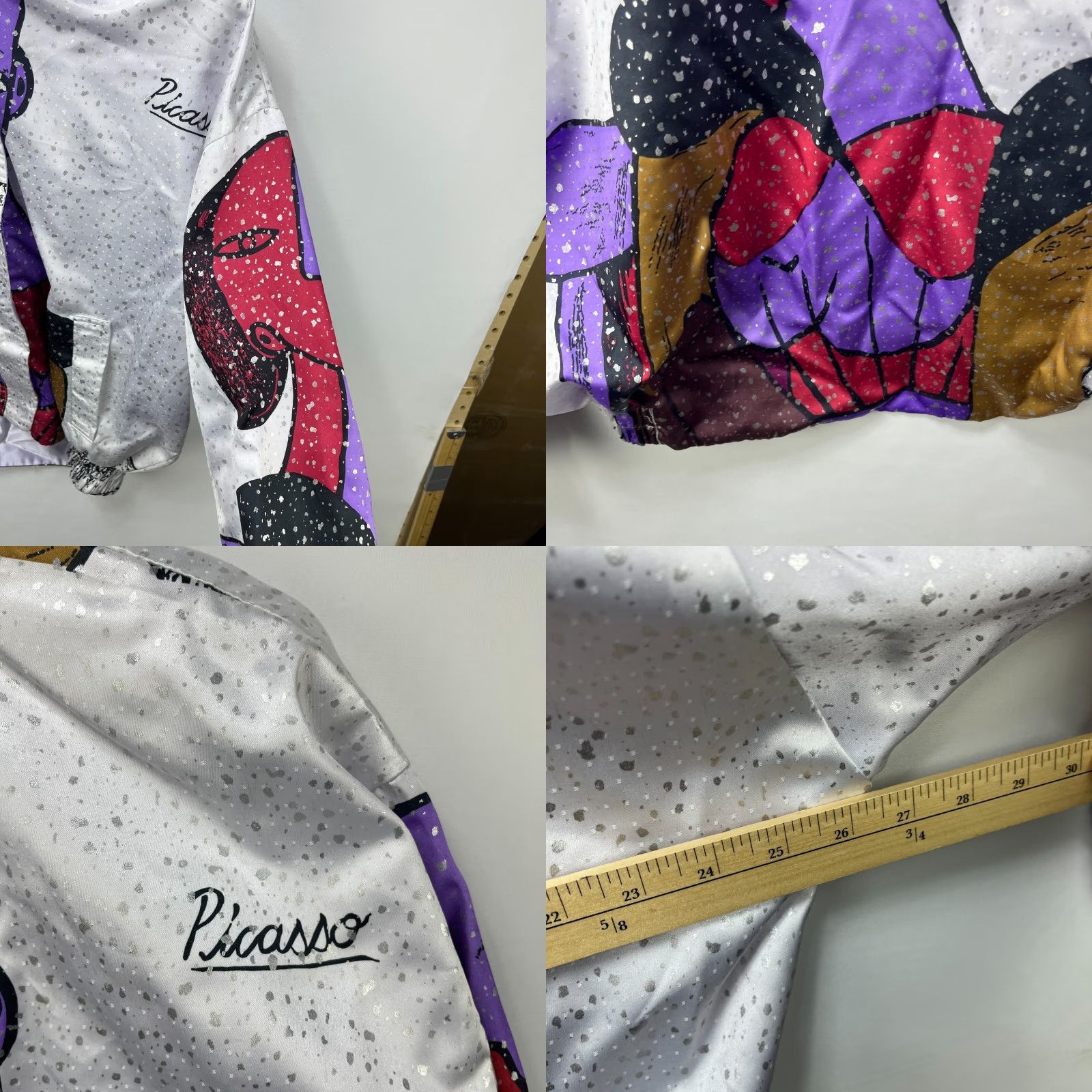 Vintage VINTAGE Picasso Windbreaker Art Jacket Medium AOP Windbreaker 90s Mens White Jacket M Picasso Windbreaker Art Jacket Mens White 90s AOP Vintage Size US M / EU 48-50 / 2 - 8 Thumbnail