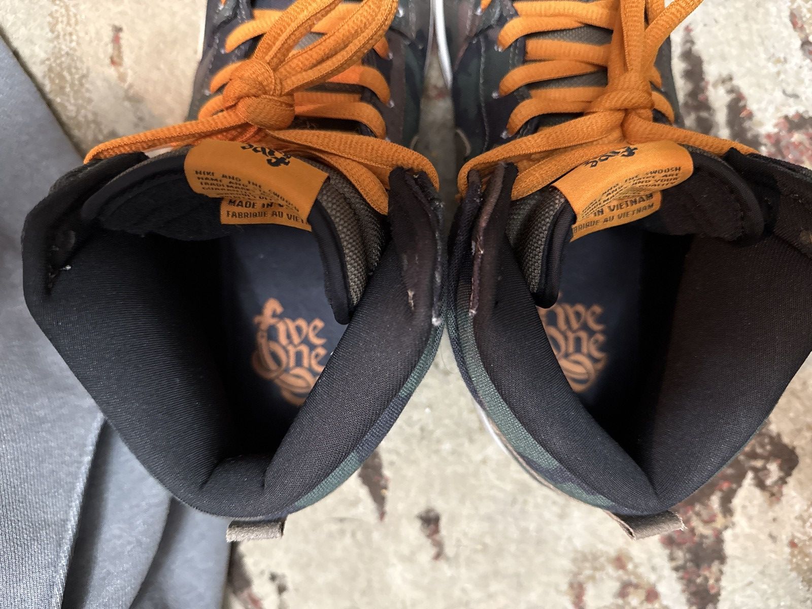 Nike Nike SB Dunk High Premium “FiveOneO” 510 Tried On Only! Mint Size US 11.5 / EU 44-45 - 12 Thumbnail
