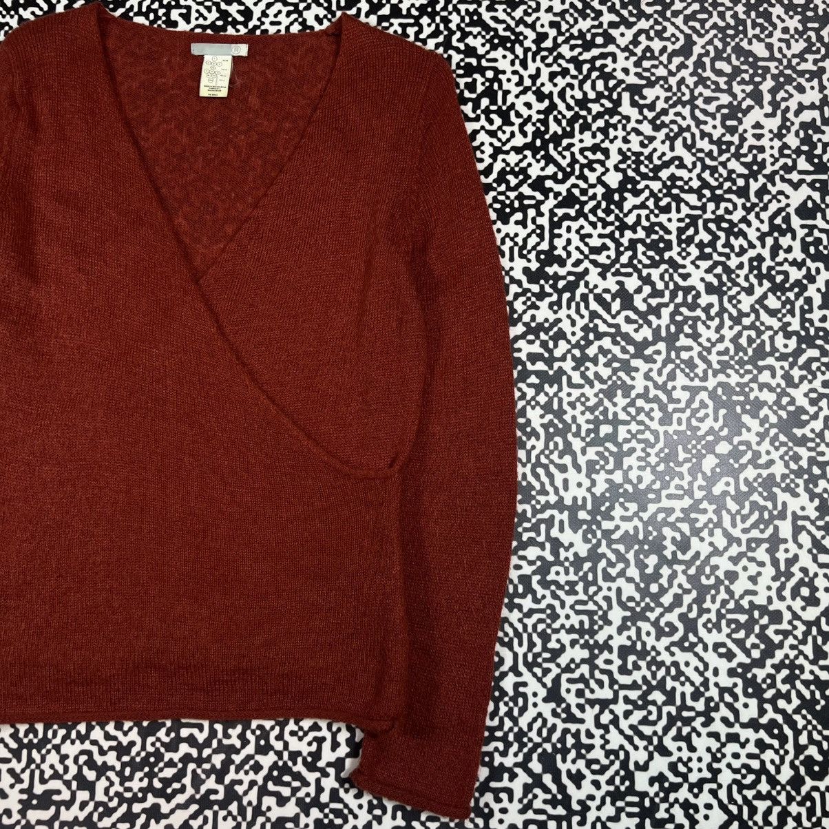Japanese Brand Vintage Y2K Japanese Style Kid Mohair Avant Garde Sweater Size XL / US 12-14 / IT 48-50 - 5 Thumbnail