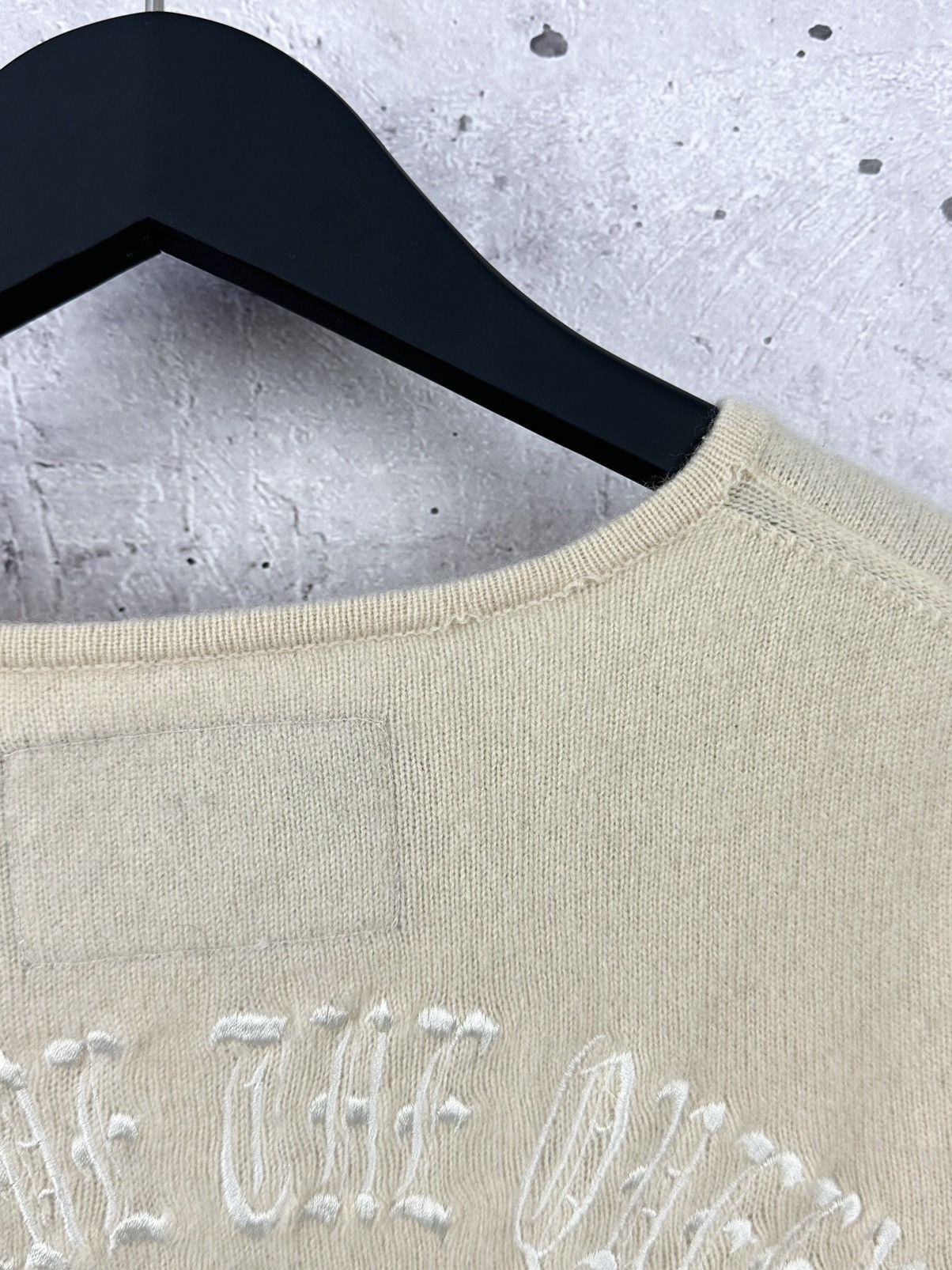 Japanese Brand × Vintage Vintage Made in Japan God Save The Queen Cashmere Sweater Size US M / EU 48-50 / 2 - 10 Thumbnail