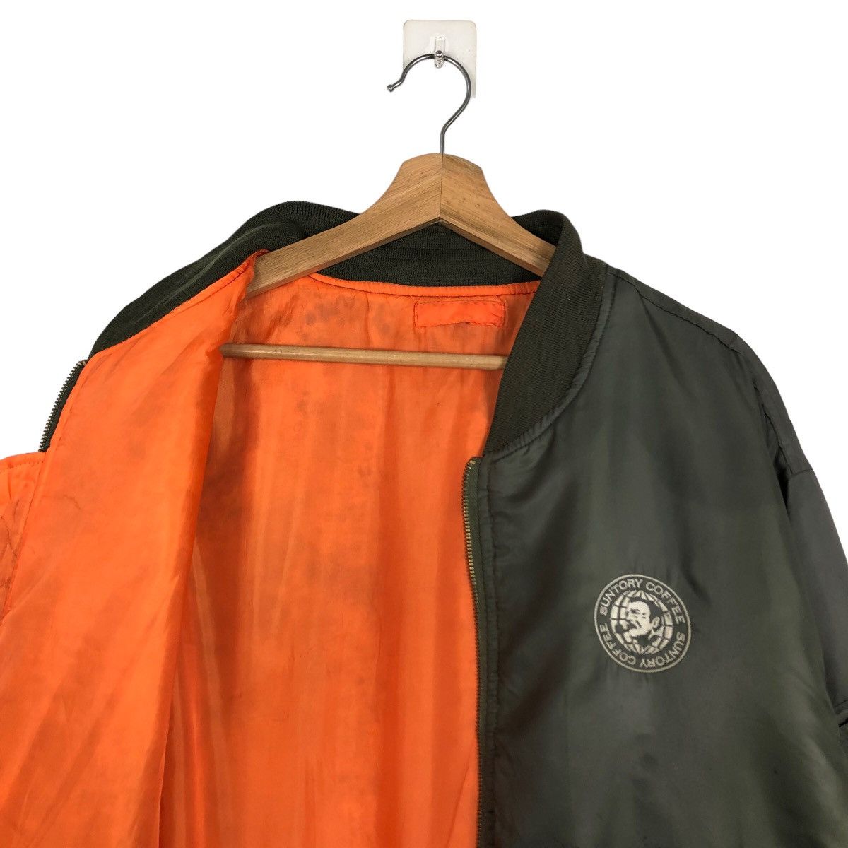 Japanese Brand 🔥90’s Riot Riot Vintage Bomber Jacket Suntory Coffee Size US M / EU 48-50 / 2 - 10 Thumbnail