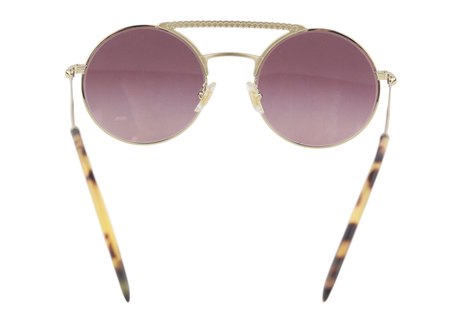 Miu Miu 52V OS Oval Animal Print Frame 84805 Size ONE SIZE - 5 Thumbnail