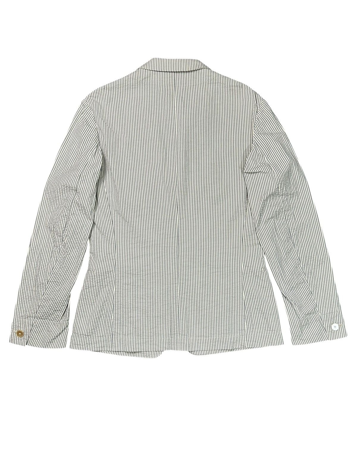 Paul Smith Paul Smith Seersucker Stripe Blazer Size 38R - 4 Thumbnail