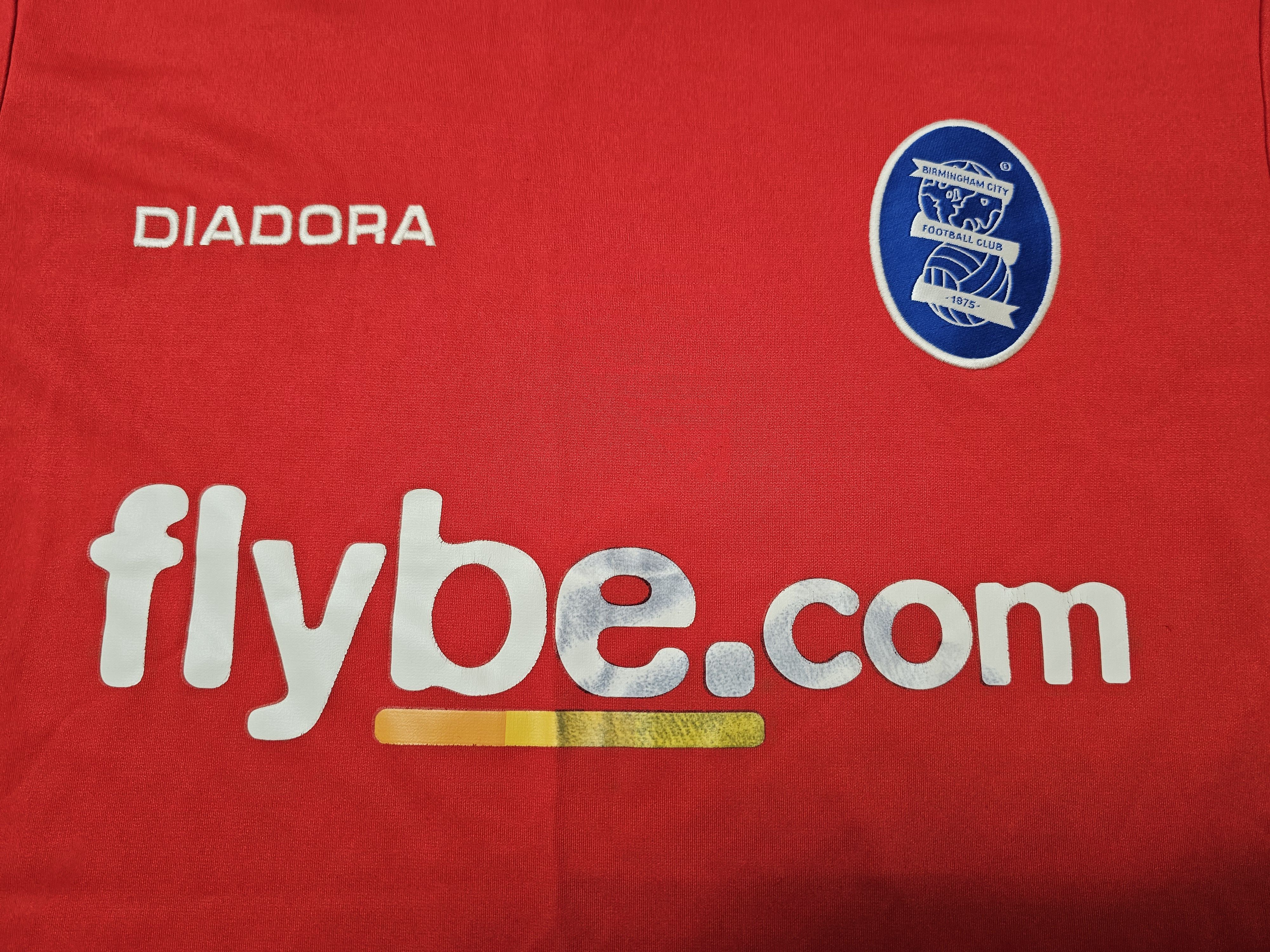 Diadora × Vintage BIRMINGHAM CITY 2004 2005 AWAY FOOTBALL SHIRT SOCCER JERSEY Size US S / EU 44-46 / 1 - 3 Thumbnail