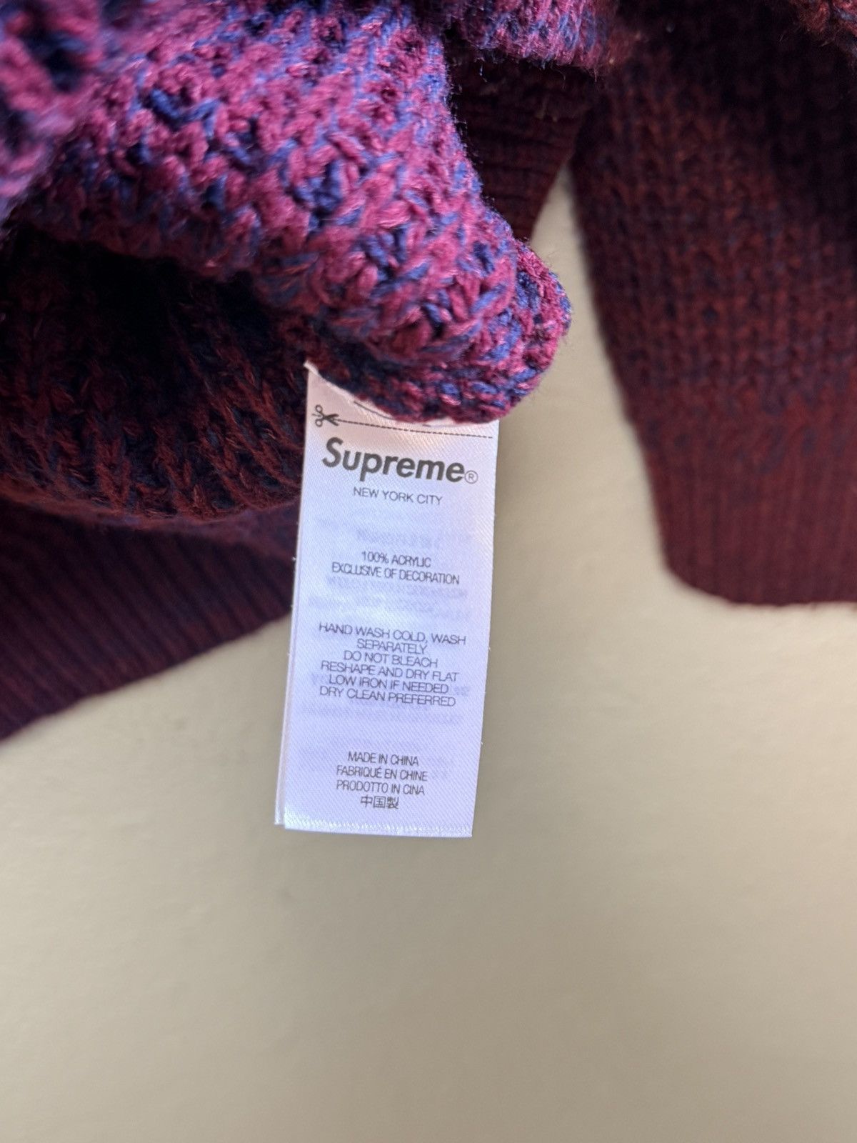 Supreme Supreme Nit Sweater Size US M / EU 48-50 / 2 - 3 Thumbnail