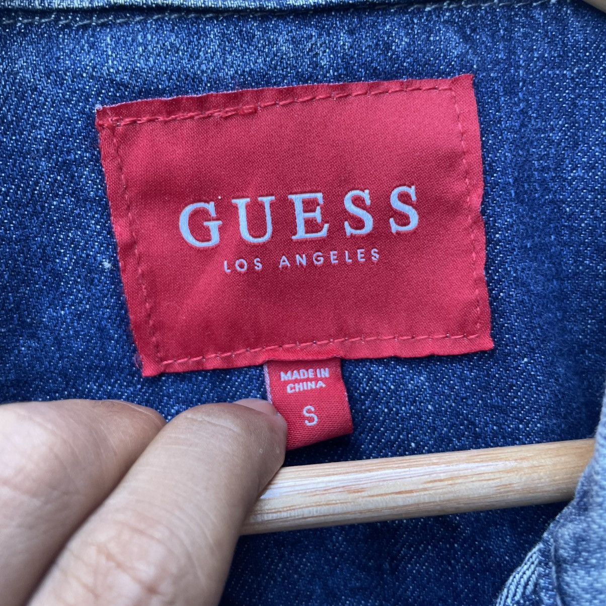 Guess 💥Vintage Guess Trucker Jacket Size US S / EU 44-46 / 1 - 8 Thumbnail