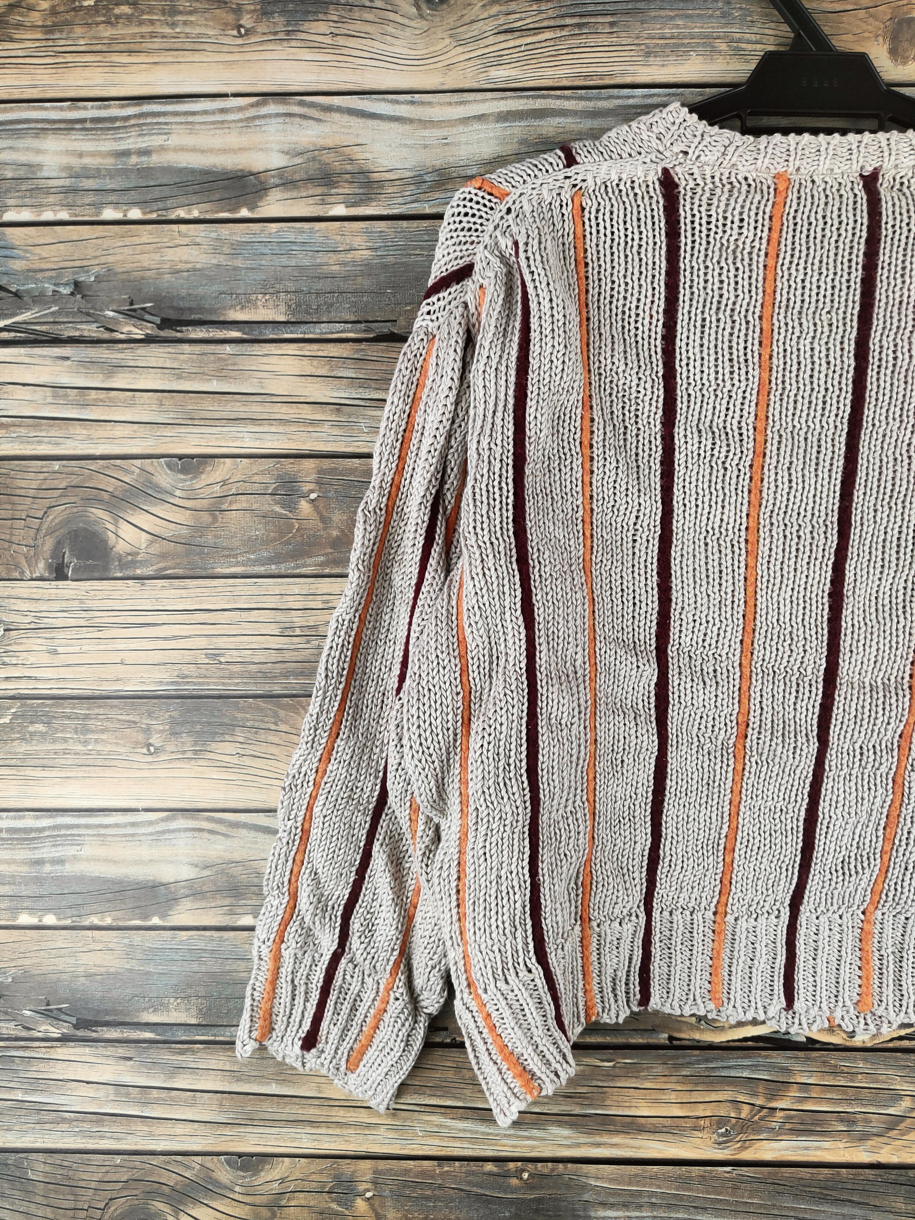 Comme des Garcons DL Comme des Garcons Beige Knitwear Sweatshirts #46-906 Size US L / EU 52-54 / 3 - 8 Thumbnail
