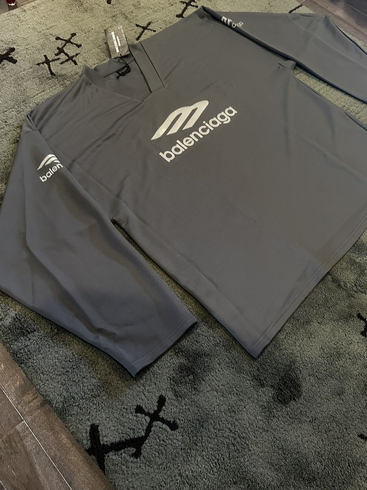 Balenciaga Balenciaga 3B Sports Icon Long-sleeve Ski Jersey 3M logo Size US L / EU 52-54 / 3 - 4 Thumbnail