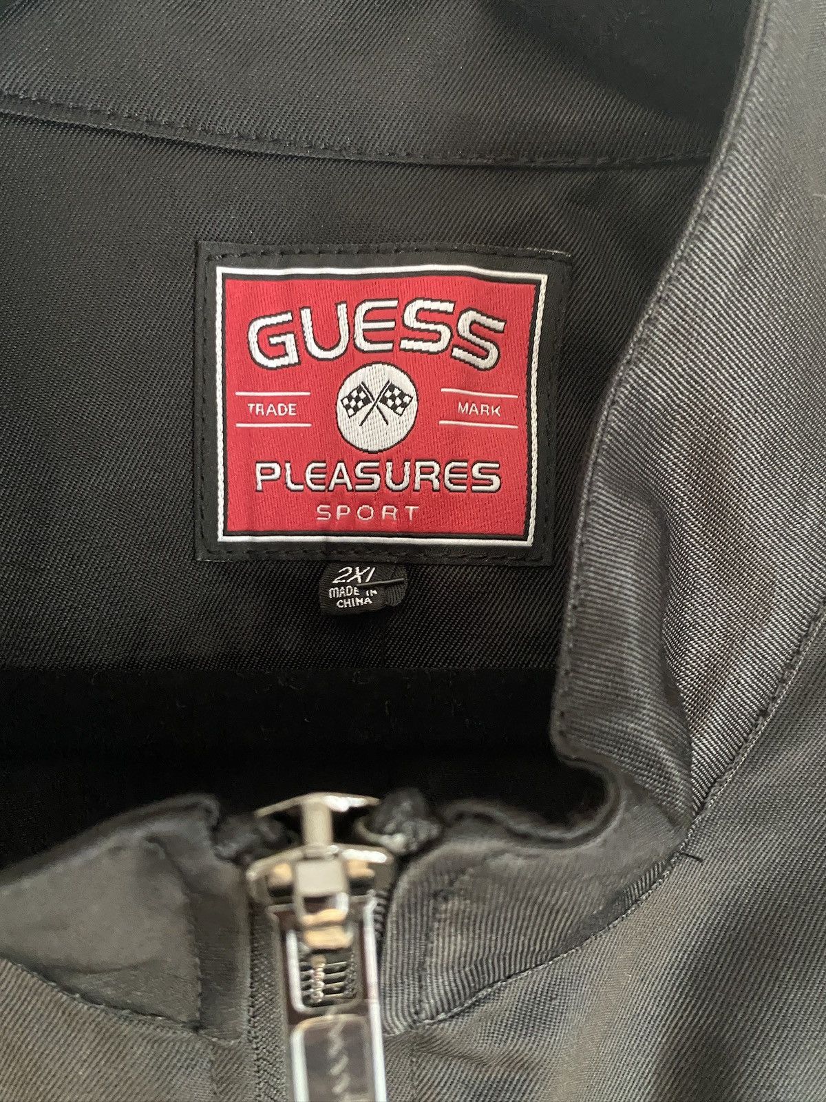 Guess × Pleasures Guess x Pleasures Race-Inspired Out of Line Sport Jacket 2XL Size US XXL / EU 58 / 5 - 6 Thumbnail
