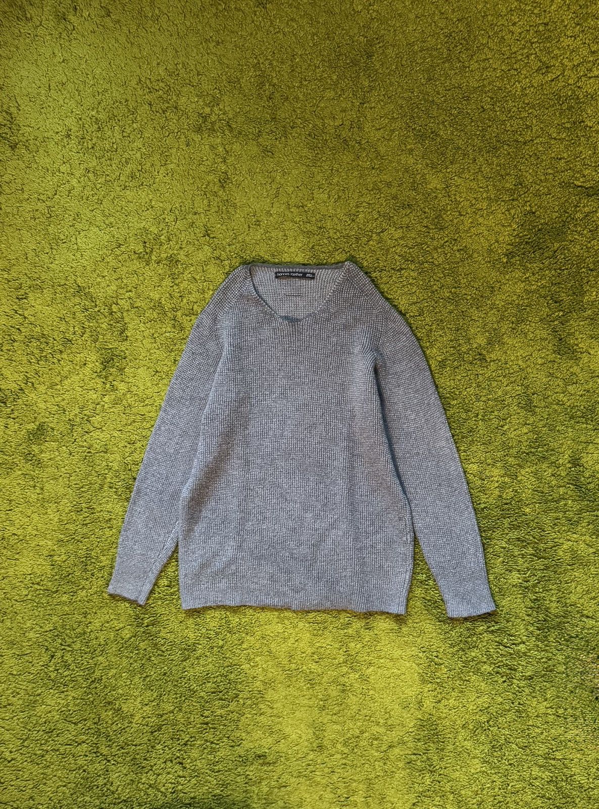 Designer × hannes roether Hannes Roether avant garde wool sweater Size XL / US 12-14 / IT 48-50 - 1 Thumbnail