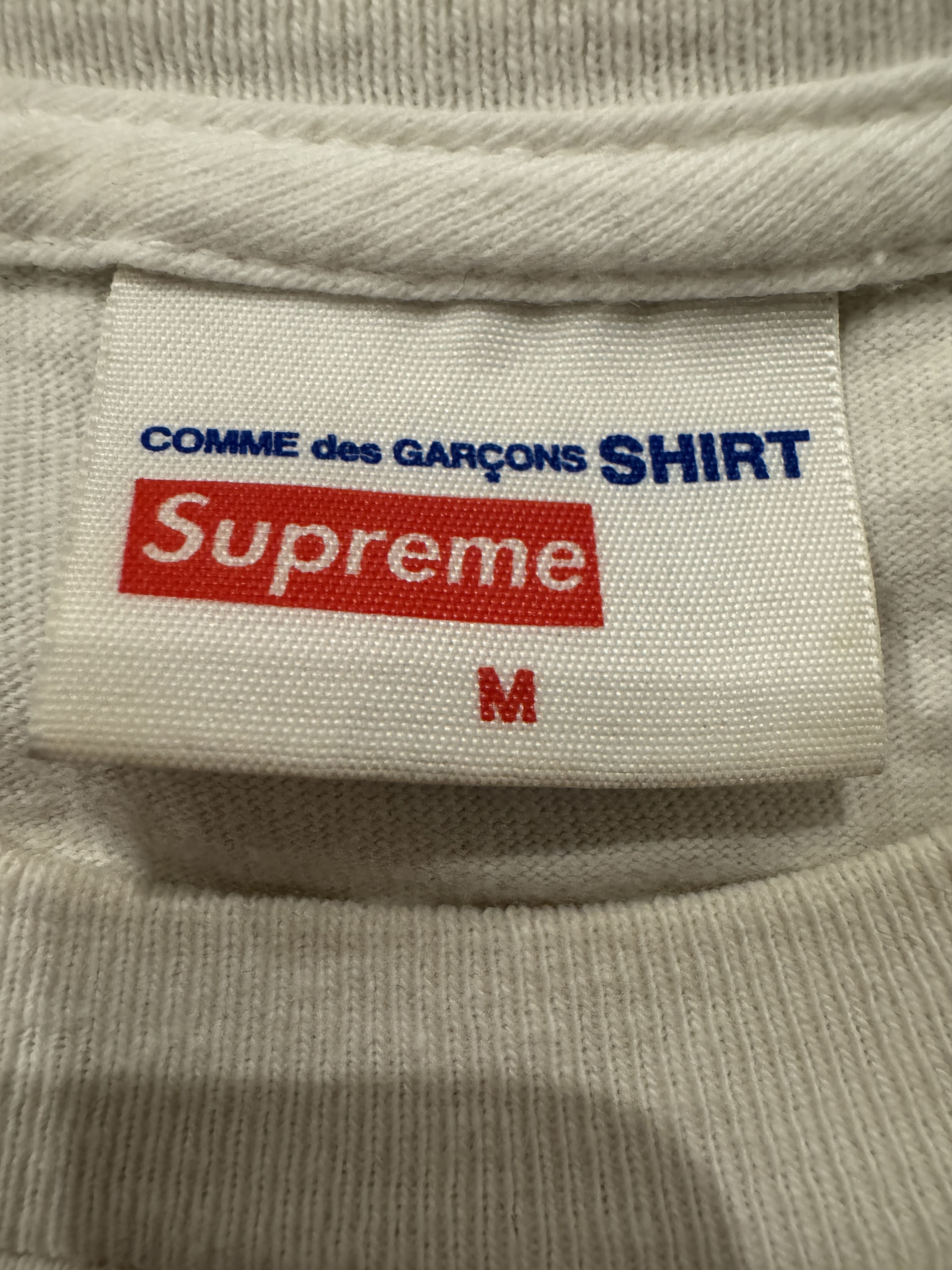 Comme des Garcons SHIRT × Supreme CDG Supreme Harold Hunter Photo Tee Size US M / EU 48-50 / 2 - 6 Thumbnail