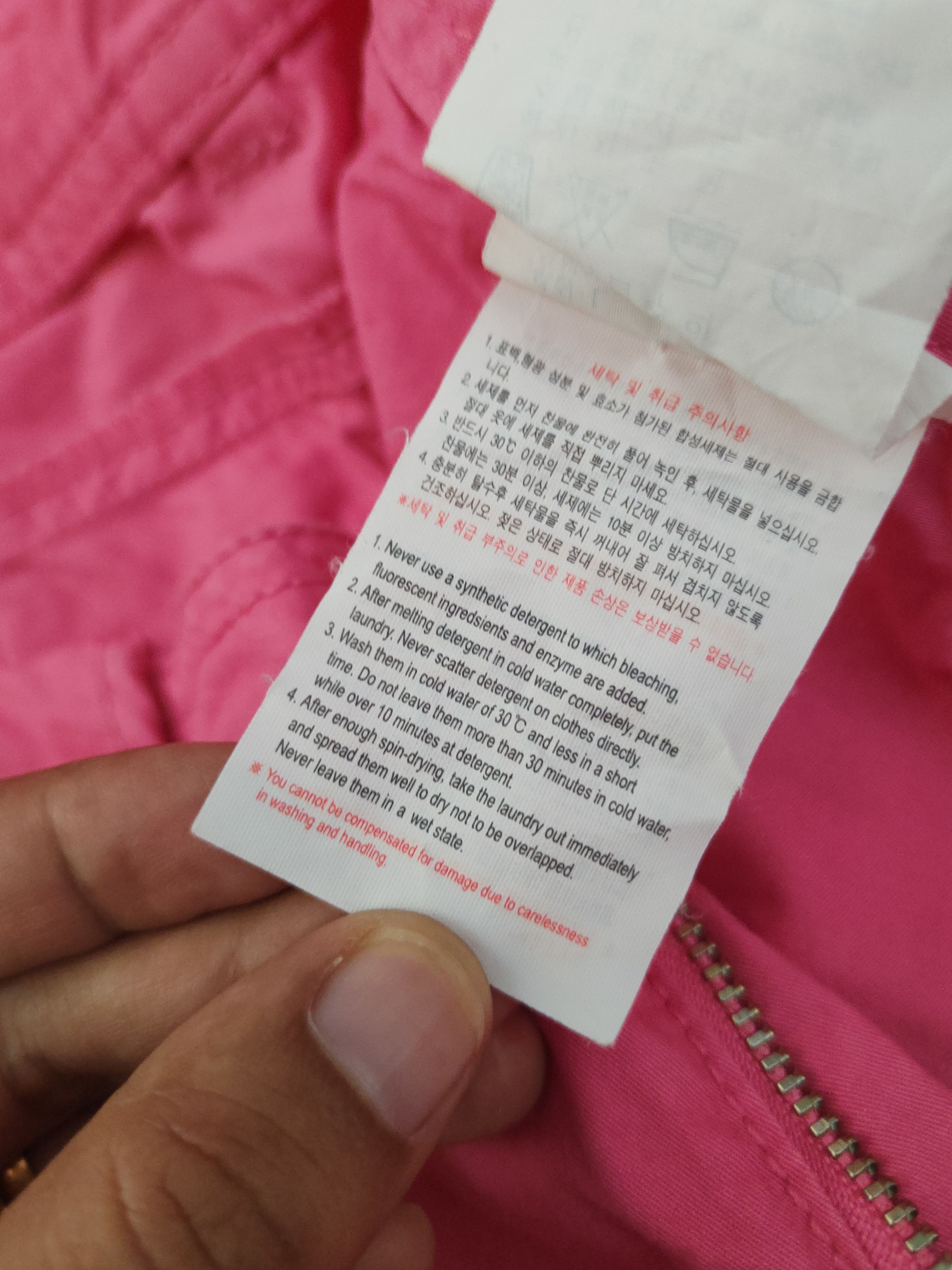 Japanese Brand DL Clride Pink Multipocket Tactical Cargo Pants #1364 Size 30" / US 8 / IT 44 - 12 Thumbnail