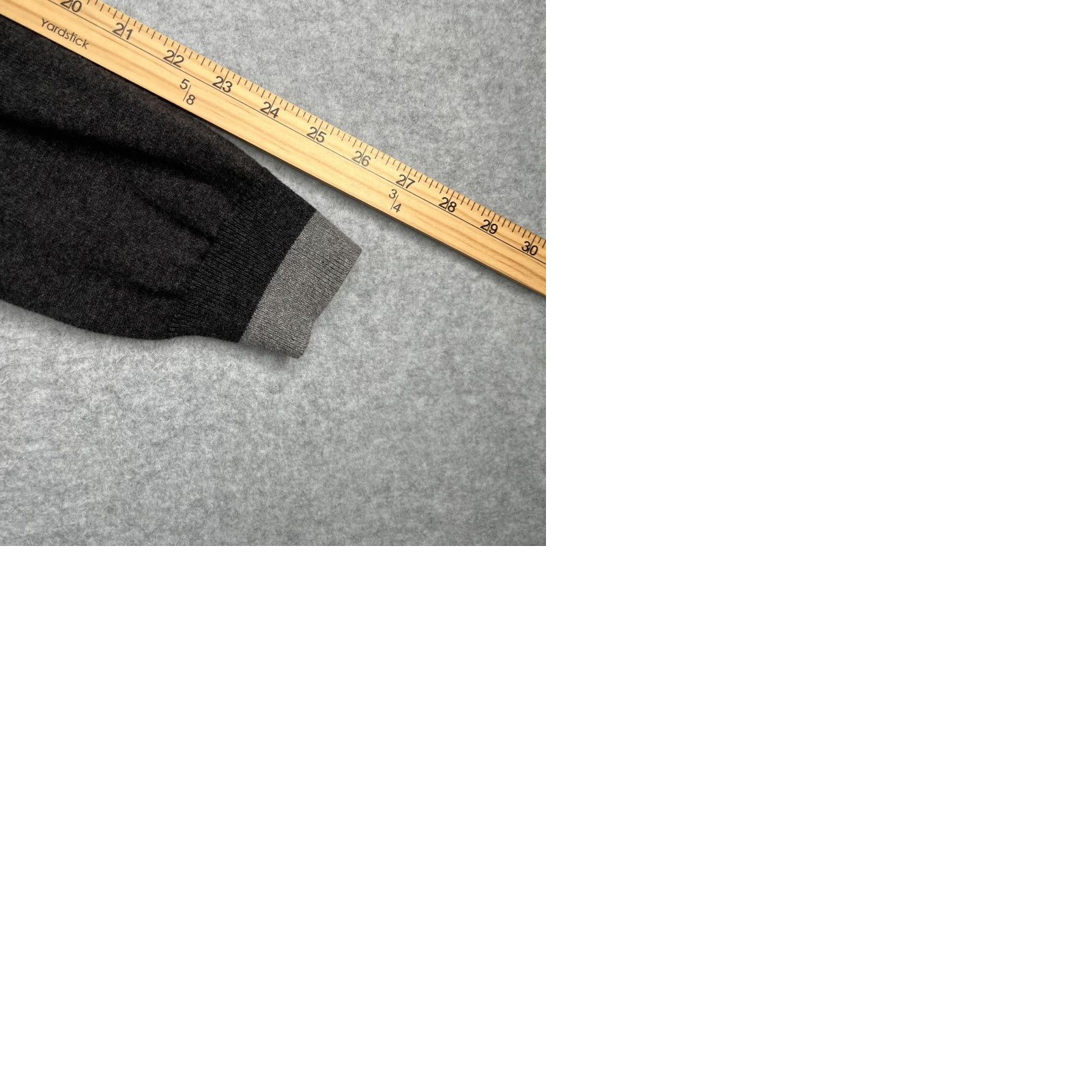 Tommy Hilfiger Tommy Hilfiger Grandpa Sweater Long Sleeve V-Neck Gray L Men Casual Pullover Knit Cotton Logo Vintage: No Size US L / EU 52-54 / 3 - 9 Thumbnail