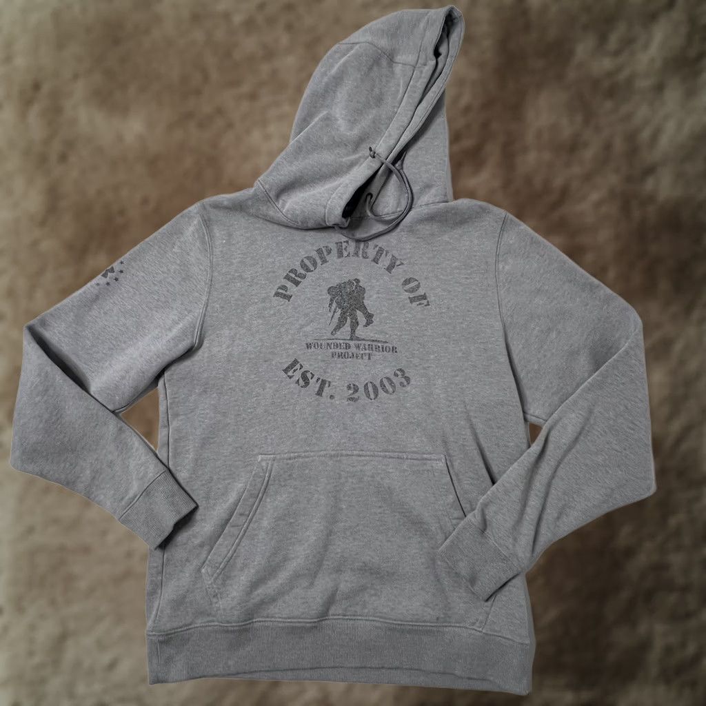 Under Armour Under Armour Mens Wounded Warrior Project Hoodie Gray Sweatshirt Sz Sm Freedom Hoodie Size US S / EU 44-46 / 1 - 1 Thumbnail
