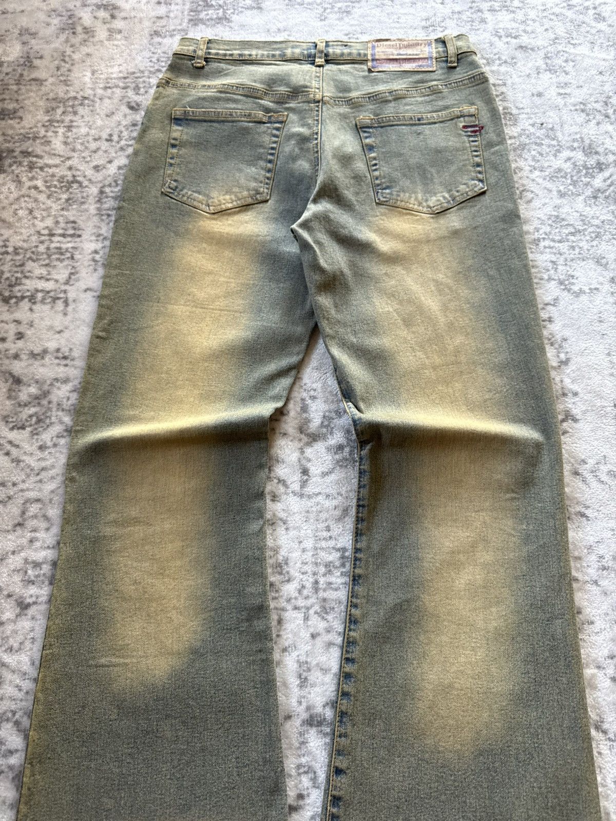 Diesel 2000s Diesel Mud Wash Flared Jeans Rare Size US 27 - 10 Thumbnail