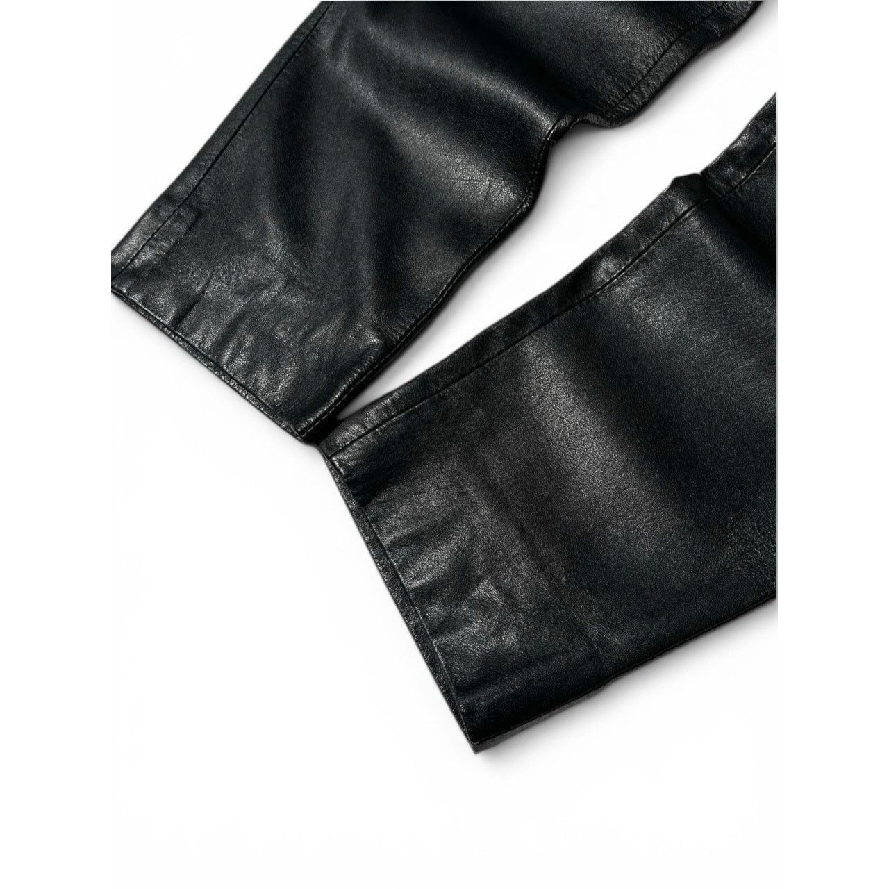 Ralph Lauren Purple Label Ralph Lauren Purple Label Rare Black Leather Pants Size 25" / US 0 / IT 36 - 7 Thumbnail